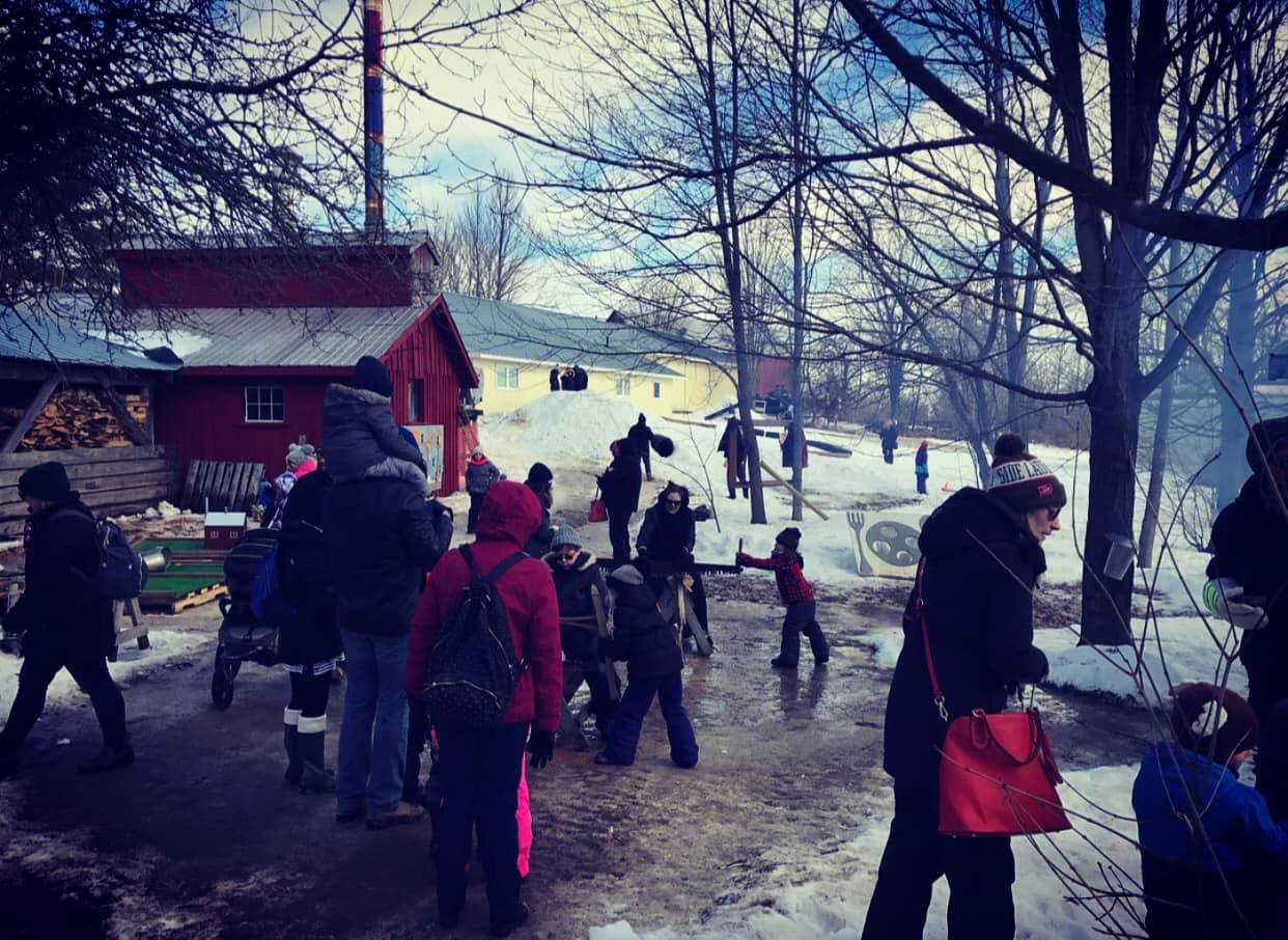 Maplefest photo via McLean Berry Farm Facebook page