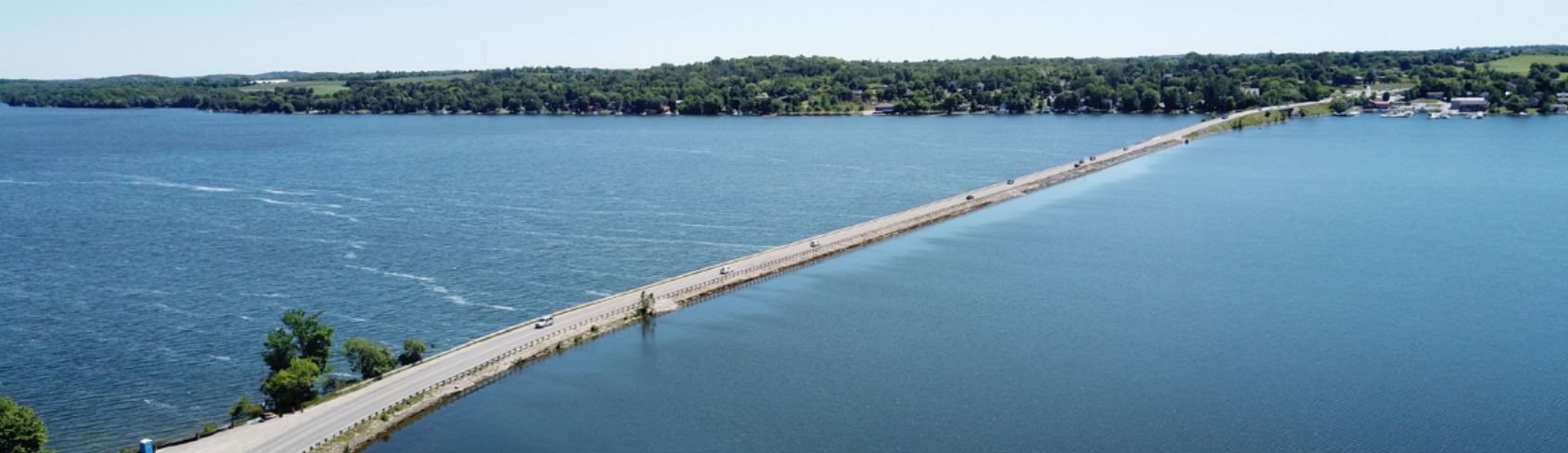 Picture of Gifford Causeway courtesy Peterborough County