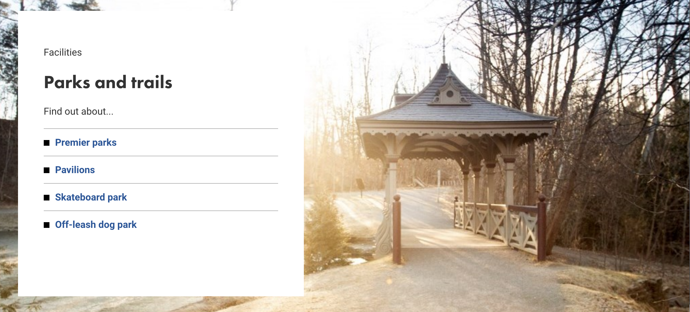 Screengrab via Peterborough.ca website