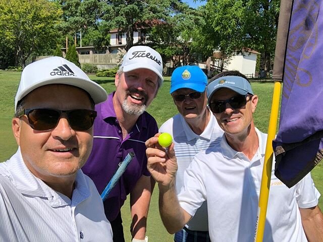 Steve Stanlick has been playing at Kawartha Golf &amp; Country Club for 46 years, and picked the perfect time for his magical hole in one: playing with his Dad on Father&rsquo;s Day. Click the link in our bio for the story.