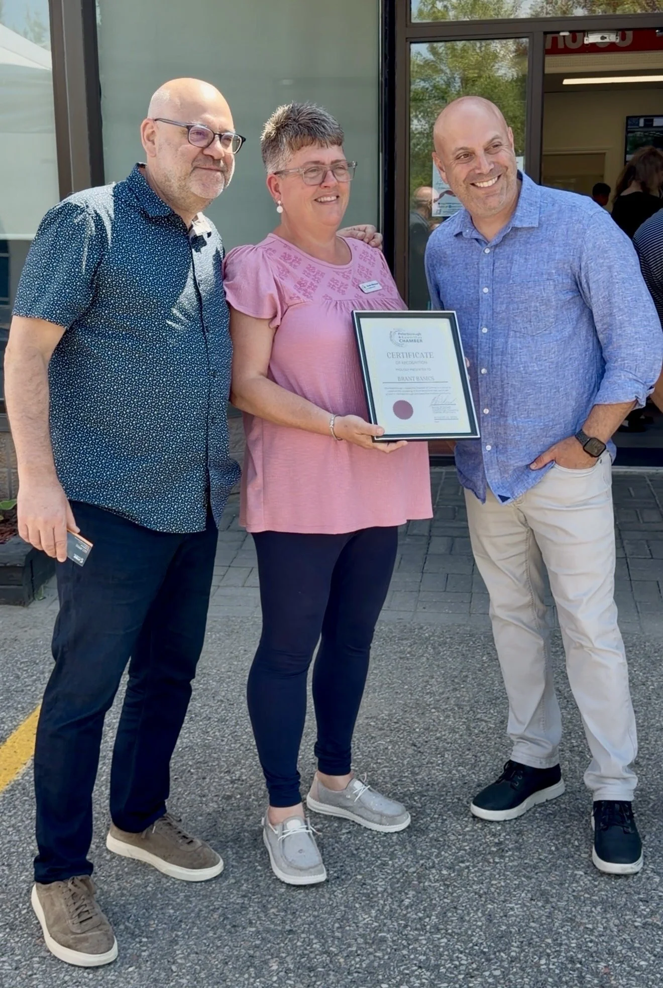 Representatives from the Peterborough and the Kawarthas Chamber of Commerce and MPP Dave Smith's office also attended the event, offering congratulations and recognizing the company's continued growth.