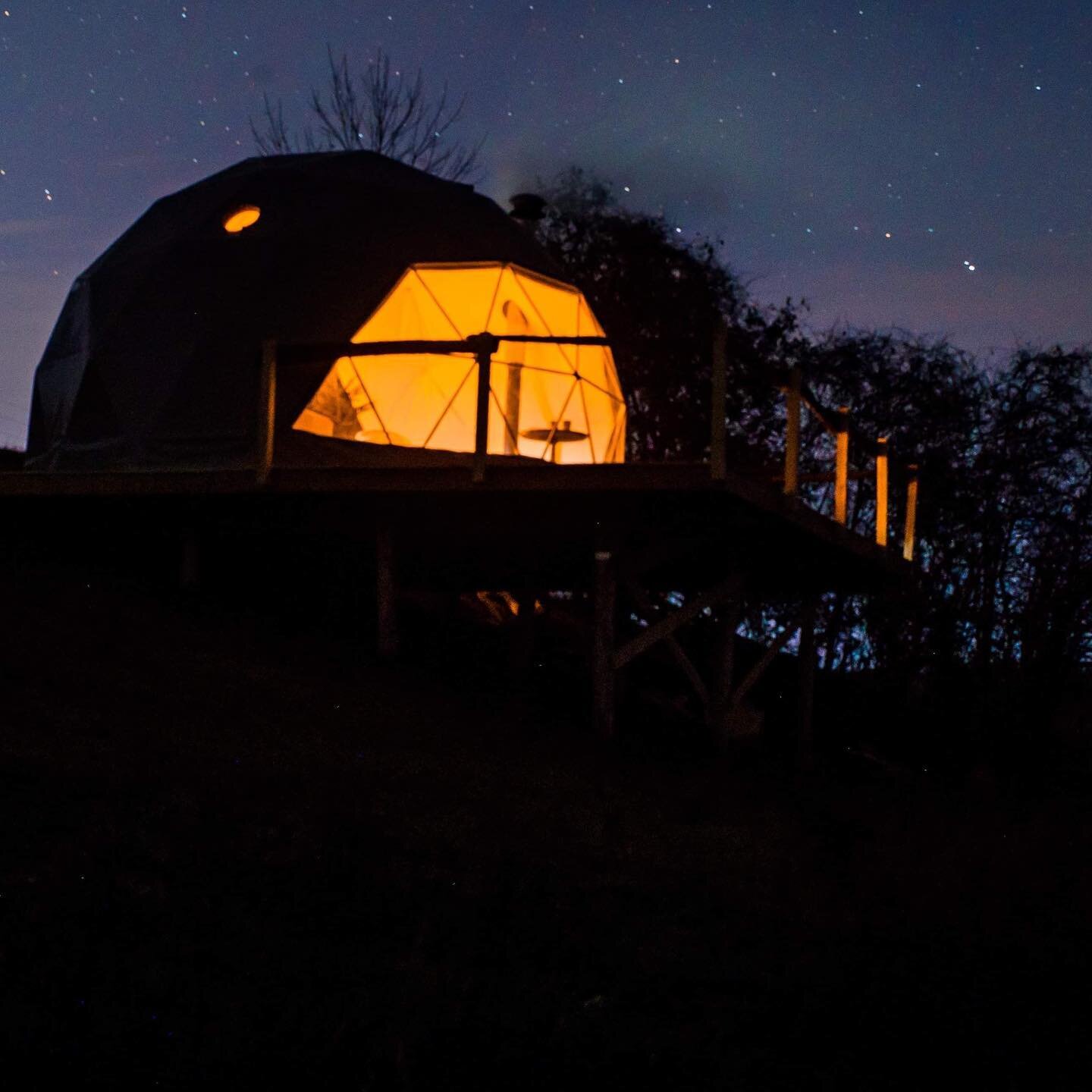 You Can Airbnb It At An Awesome Geo Dome On A Farm Near