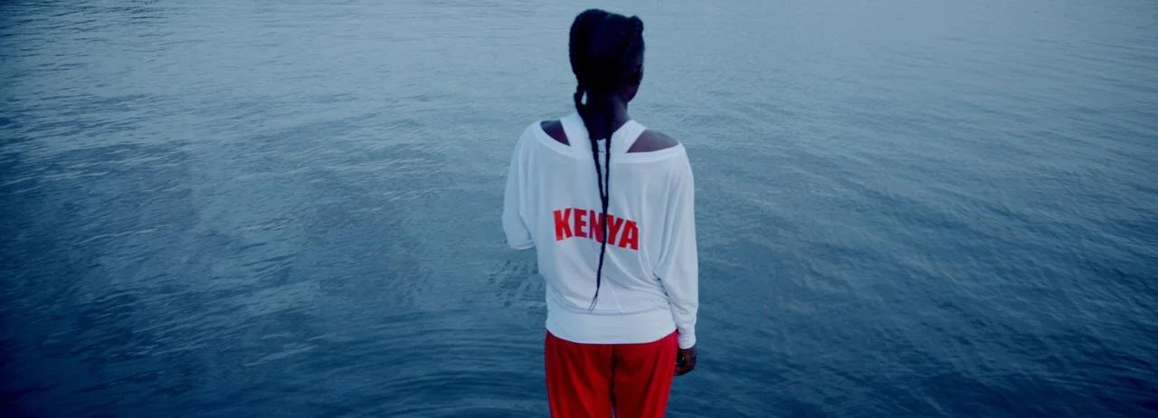 The title comes from a mountain the girls train under in Kenya called ‘Sleeping Warrior’. Photo Courtesy of Janet Wells.
