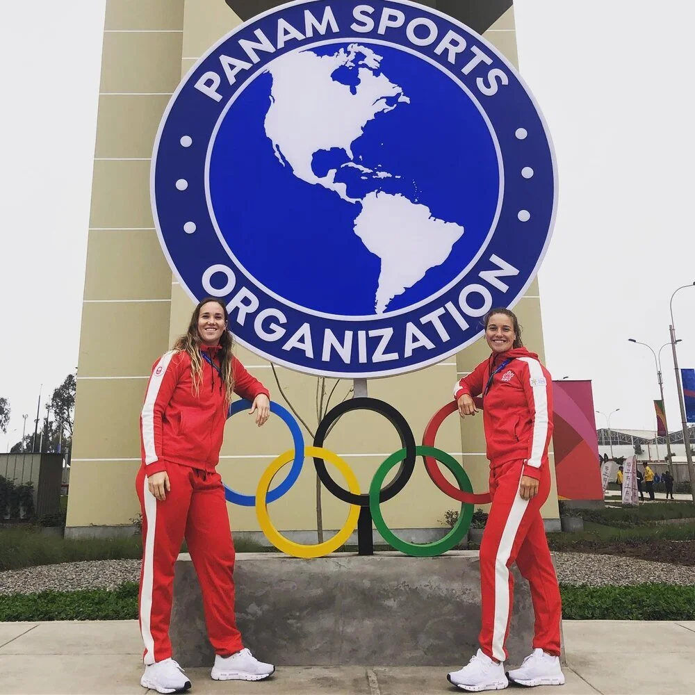 Emma and Claire Wright in Peru. Photo Courtesy of Wendy Wright.
