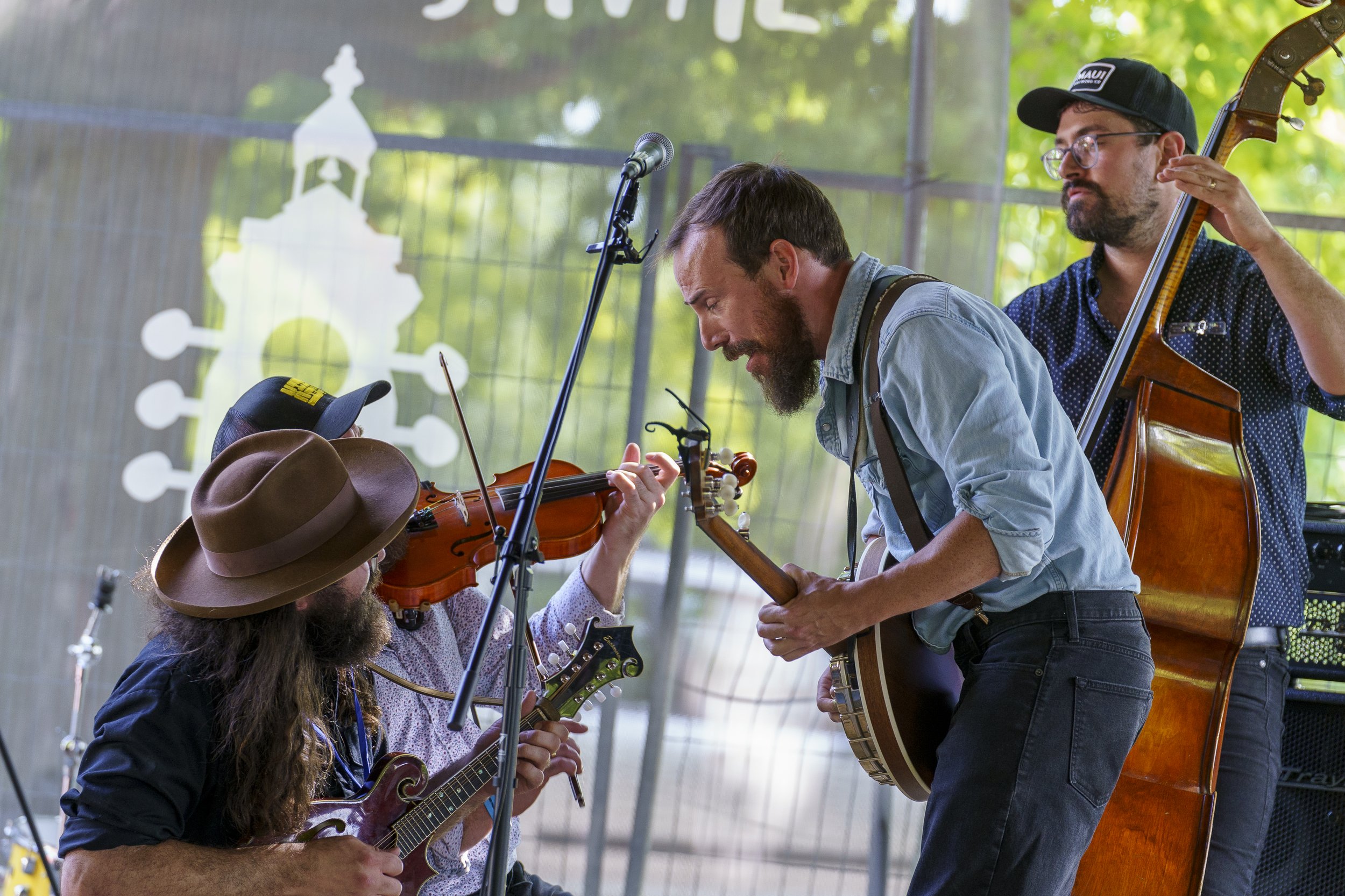  Murder Murder perform during Peterborough Folk Festival 2022. Photos by Luke Best 