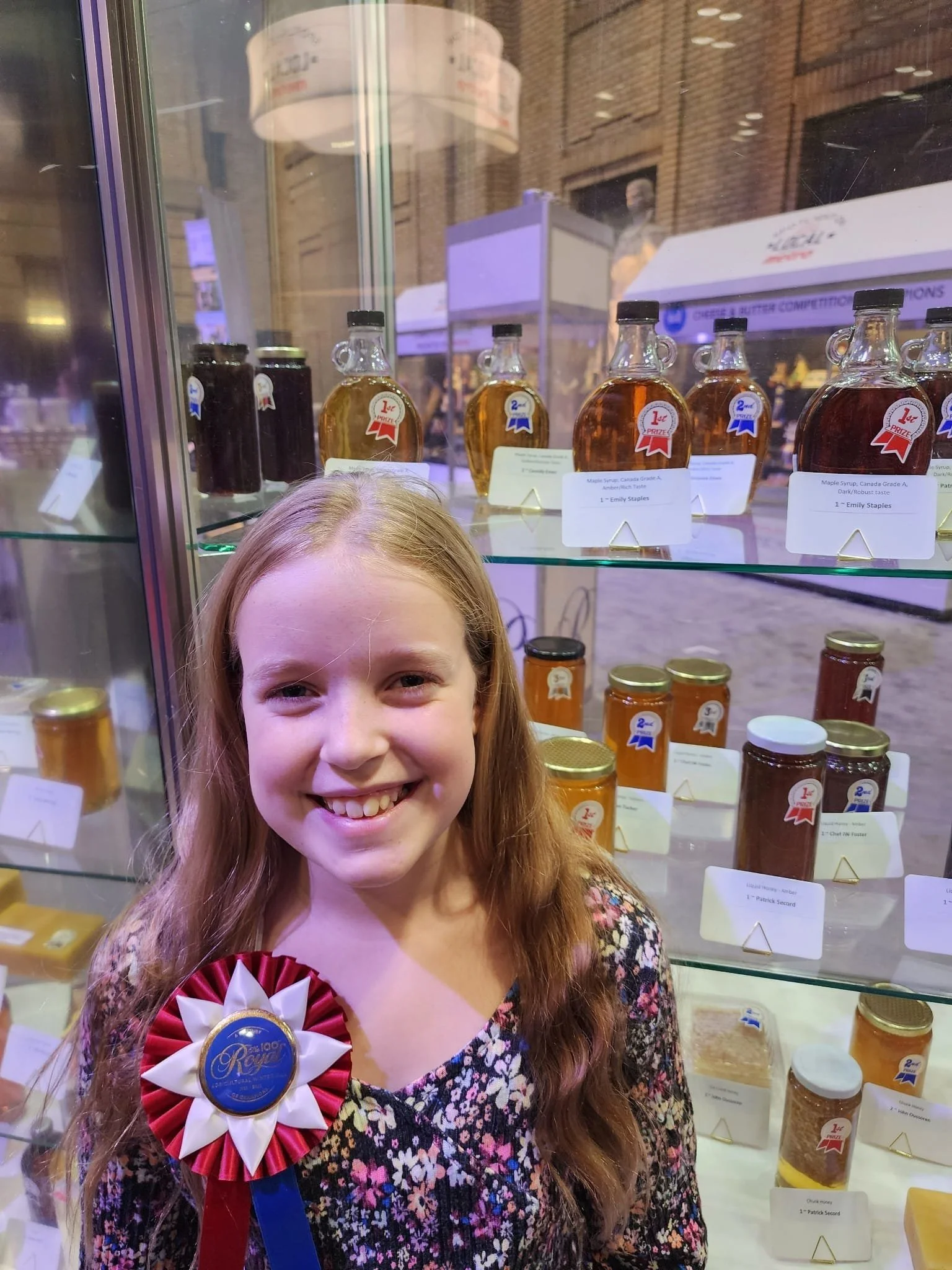 Emily Staples with ribbon at the royal.jpg