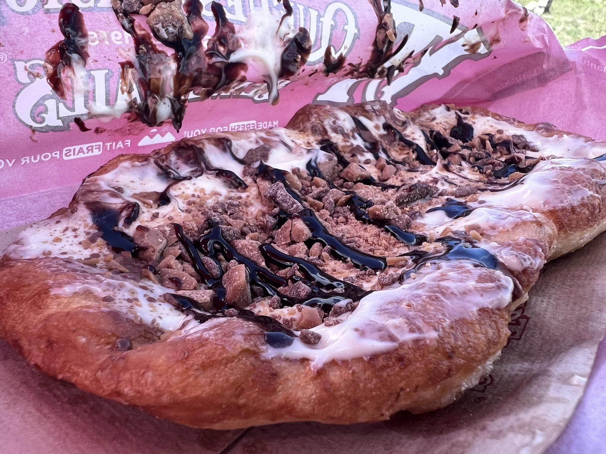 The Avalanche BeaverTail (Skor Cheesecake) considered to be one of the most popular flavours according to the staff. Photo by David Tuan Bui.