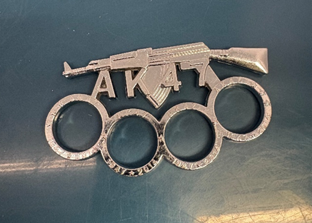 Peterborough Man Arrested For Weapon and Drug Possession After Police Spotted Him Wearing Brass Knuckles