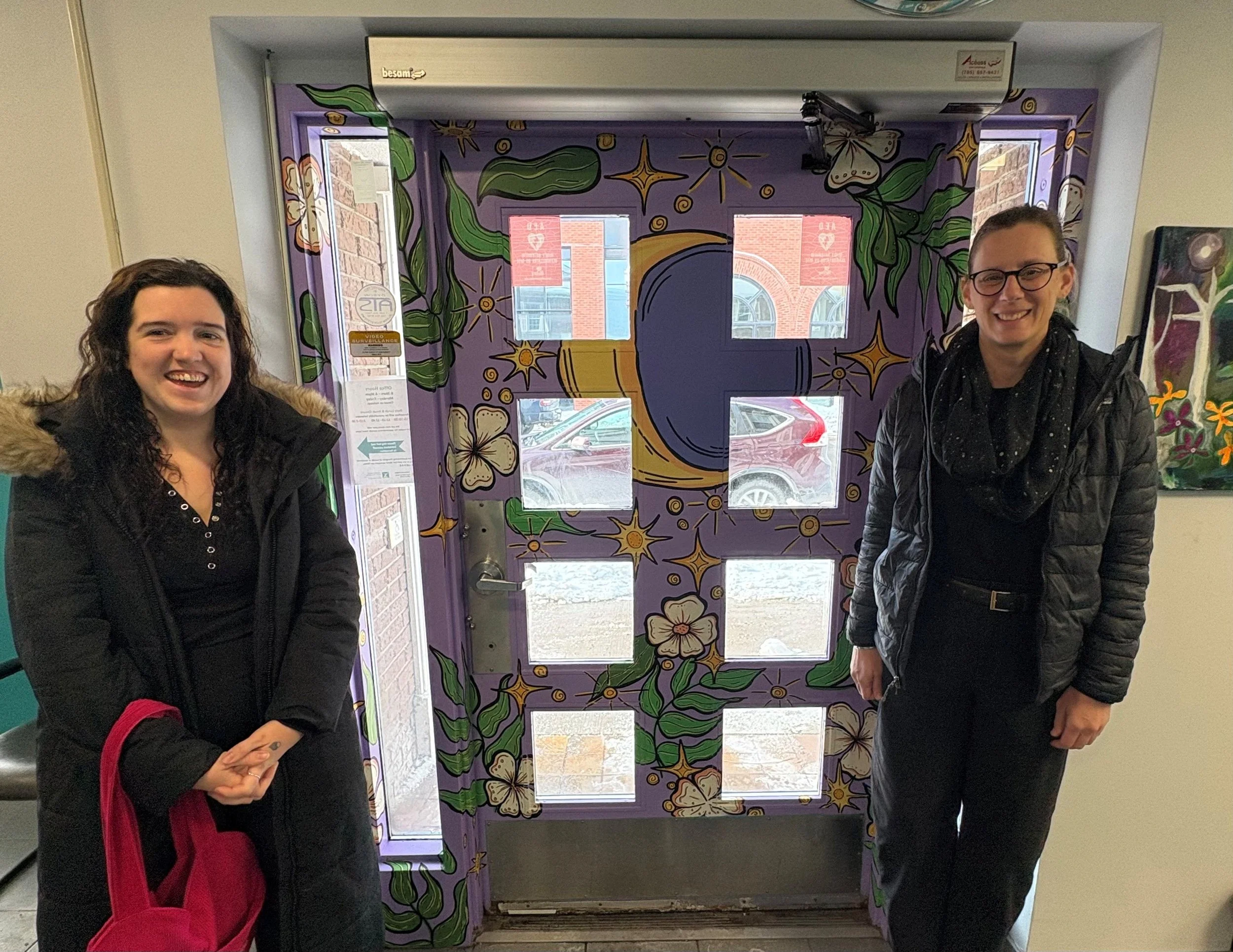 CMHA HKPR Partners with Local Artist to Create a Mural Representing Inclusive Mental Health Care