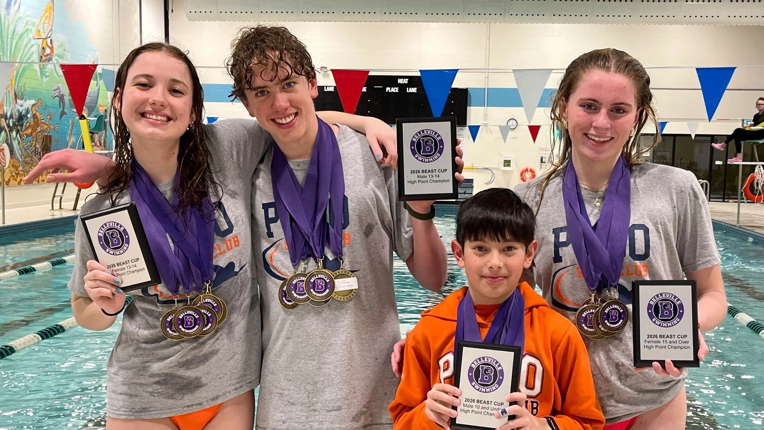 PTBO Swim Club Makes Strides At 2026 Beast Cup