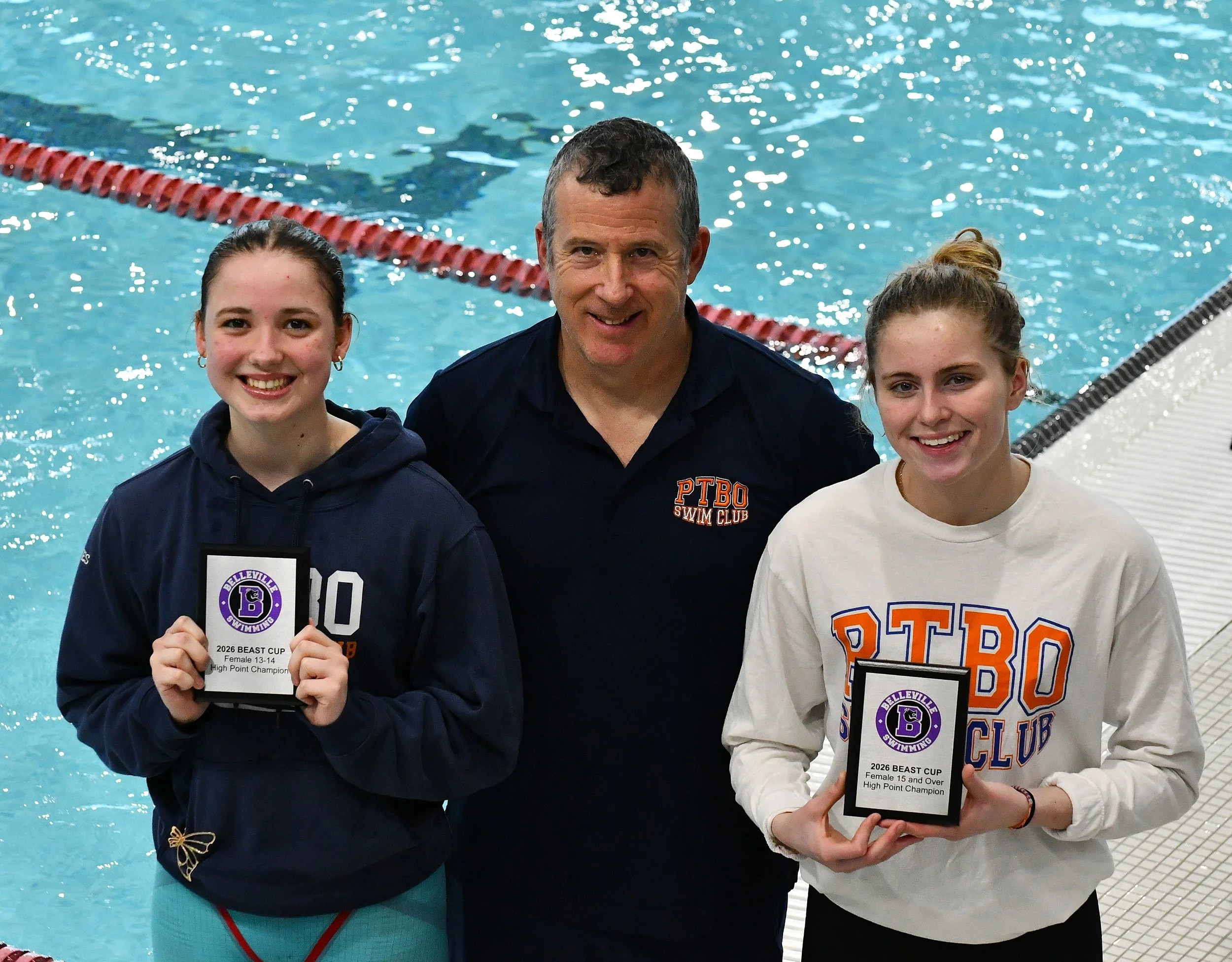  All photos courtesy of the PTBO Swim Club. 