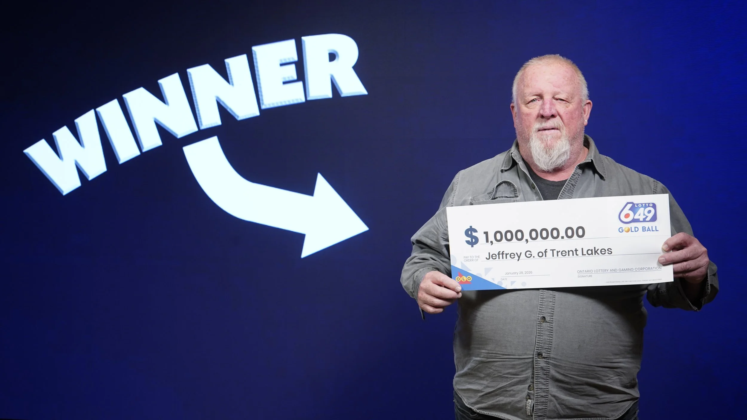 Trent Lakes Man Becomes Millionaire From LOTTO 6/49 Gold Ball Draw