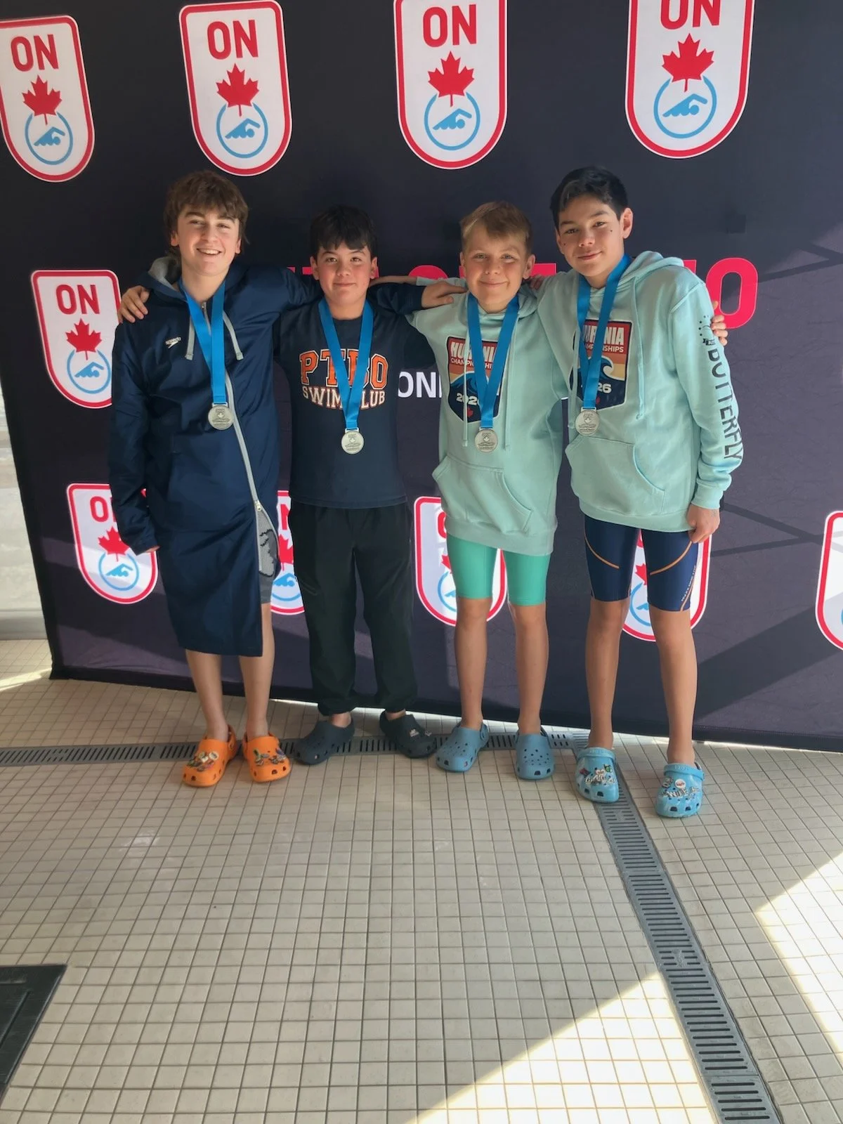  All photos courtesy of the Peterborough Swim Club. 