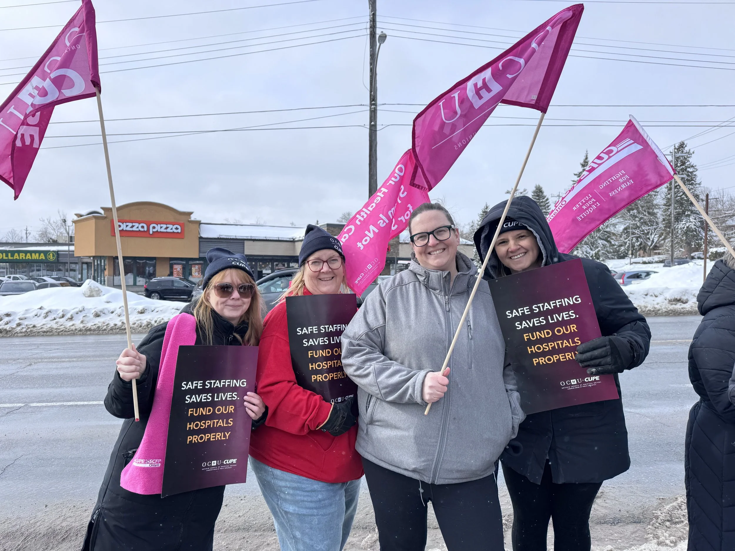 CUPE Health Care Workers Rally For Change; Protest Health Care Spending Cuts