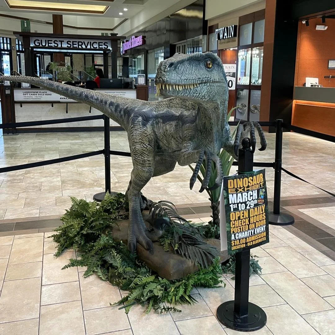 Lansdowne Place Gets Prehistoric Takeover With Dinosaur Exhibits Throughout March
