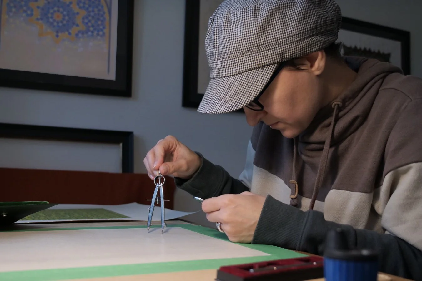 Traditional Geometric Artist Gillian Turnham Opens Exhibit at Watson &amp; Lou