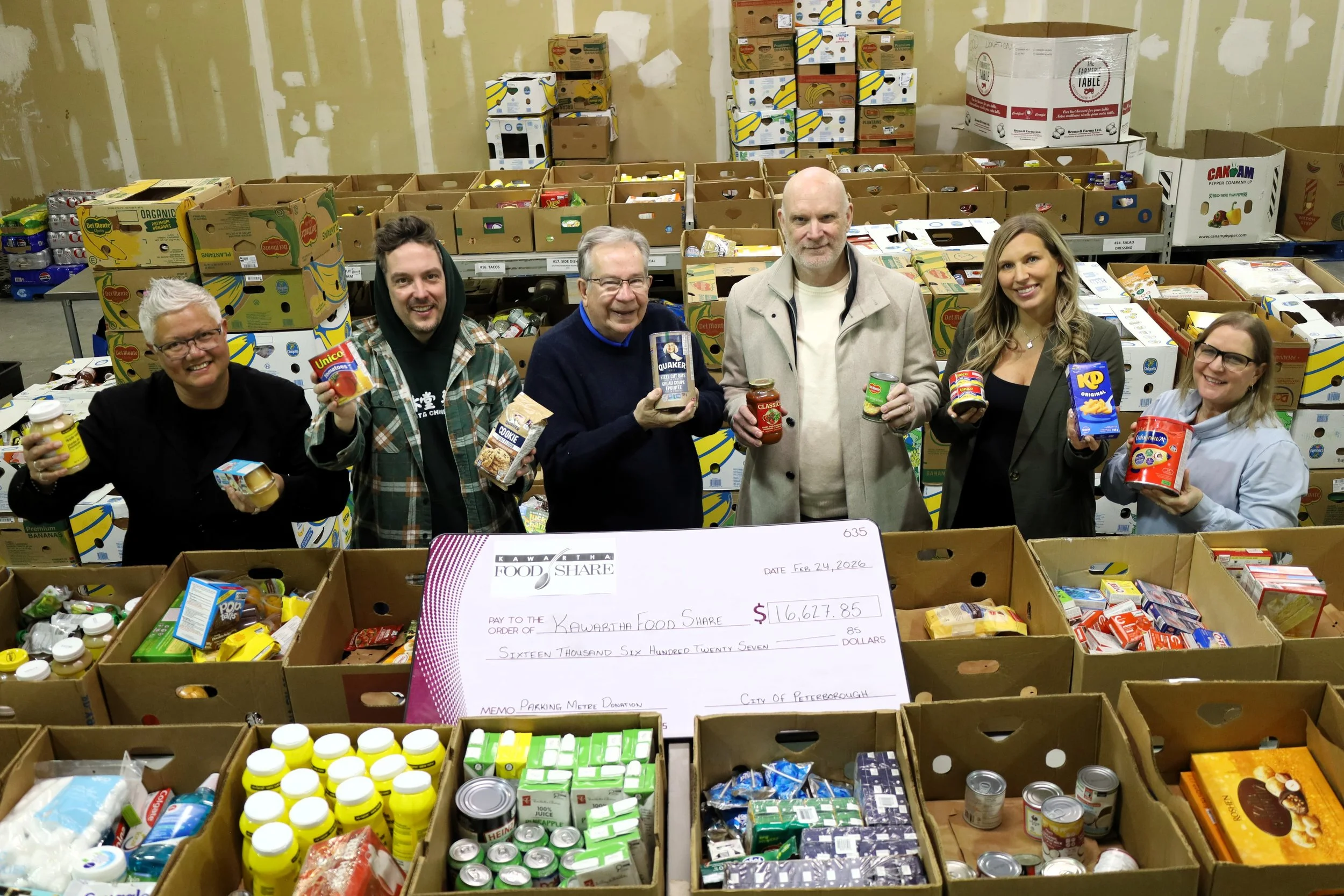 2025 Downtown Holiday Parking Program Raises Over $16,000 For Kawartha Food Share