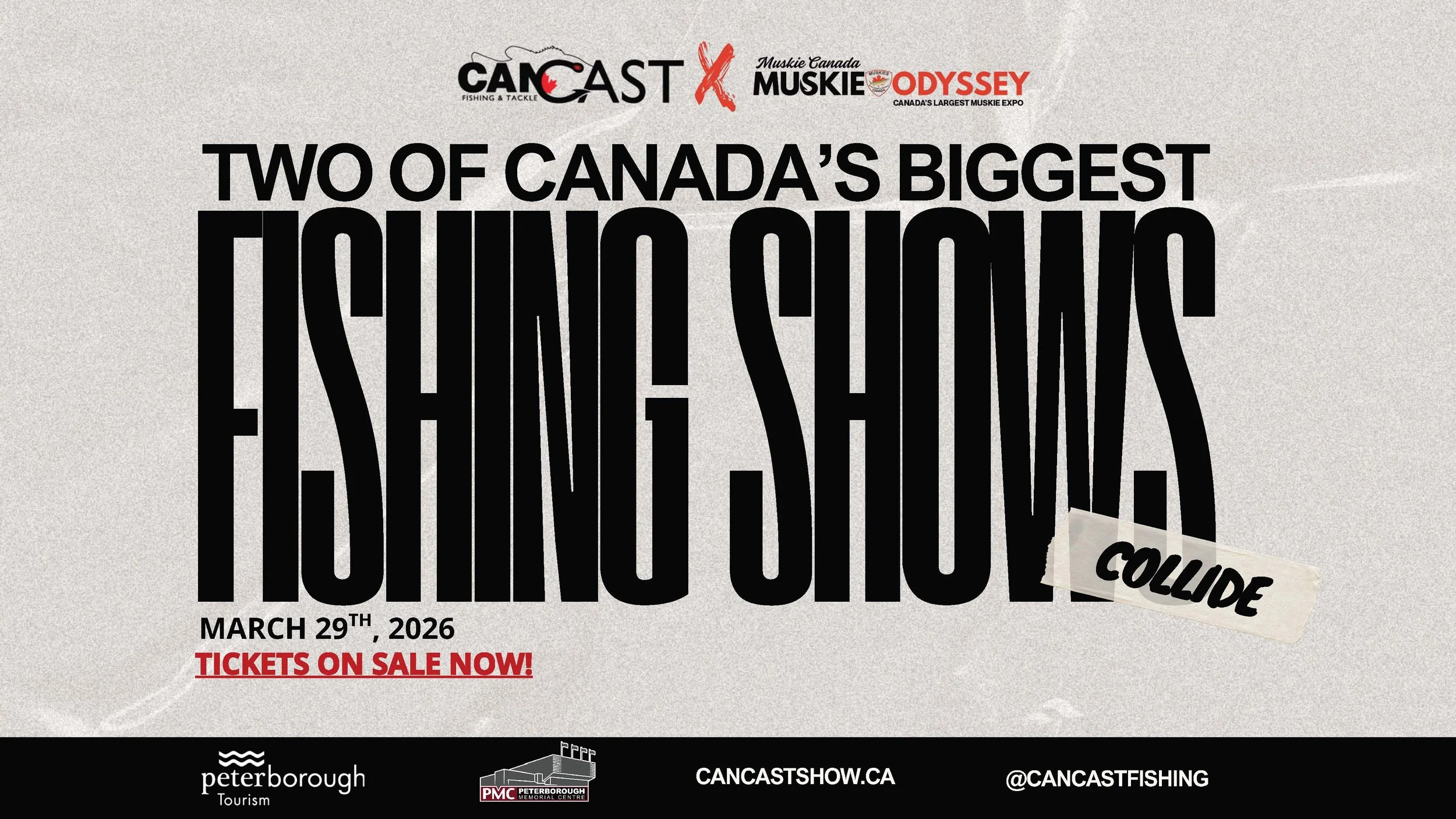 2026 CANCAST Fishing and Tackle Show x Muskie Odyssey