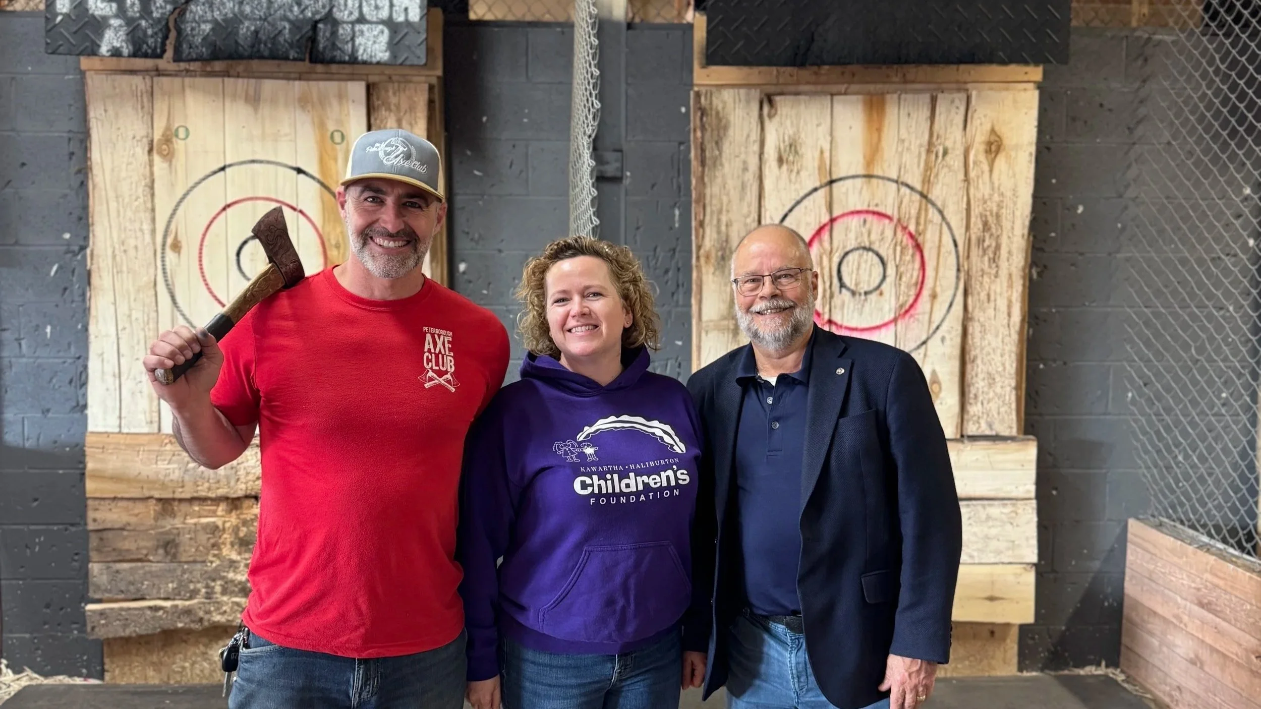 Send a Kid to Camp AXE-travaganza with the Peterborough Axe Club and Kawartha-Haliburton Children’s Foundation