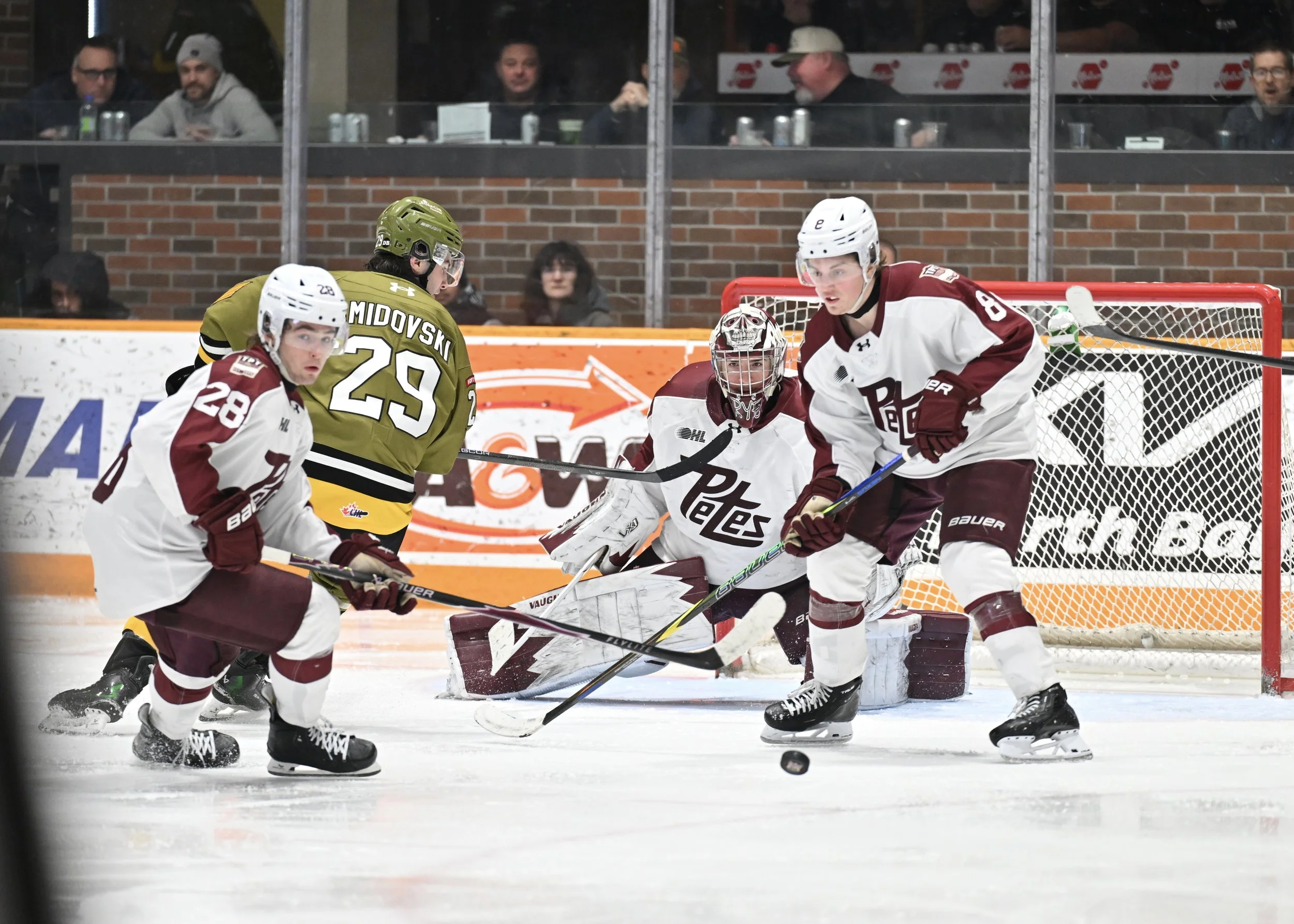 Brennan Faulkner Becomes Overtime Hero As Peterborough Petes Mount Comeback Against North Bay Battalion