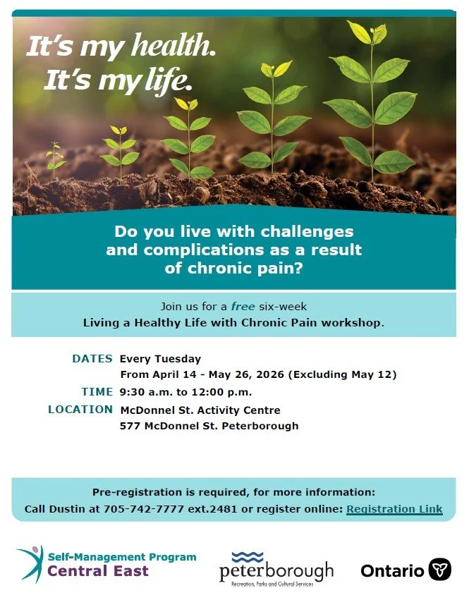 Living a Healthy Life with Chronic Pain (April 14)