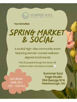 Summer Soul Spring Market &amp; Social