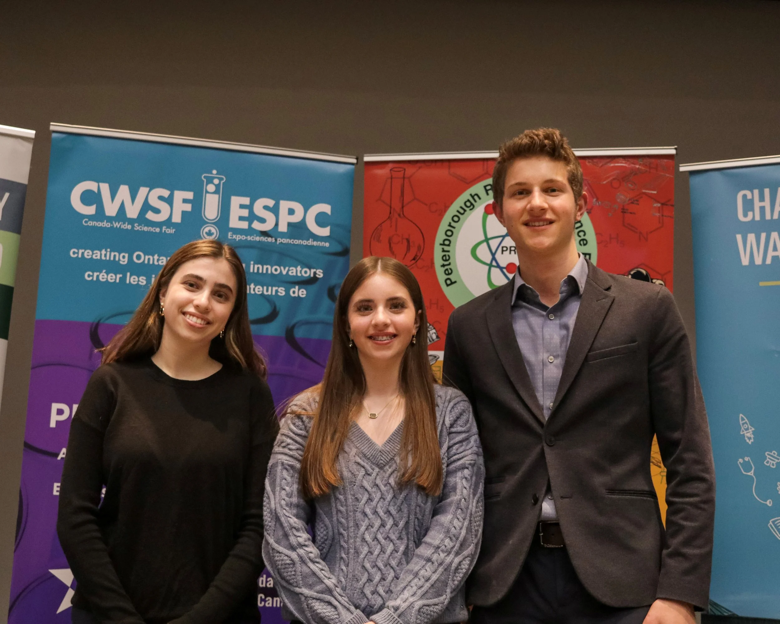 Three Students Off to Compete In Edmonton After Placing As Top Three Entries At Peterborough Regional Science Fair