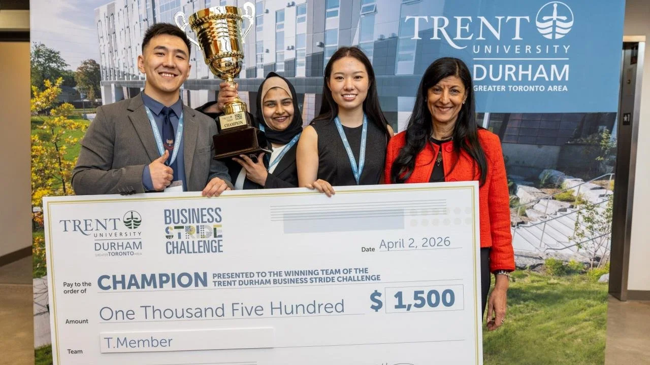 Trent University Students Showcase New Ideas for the Future of Work at STRIDE Challenge