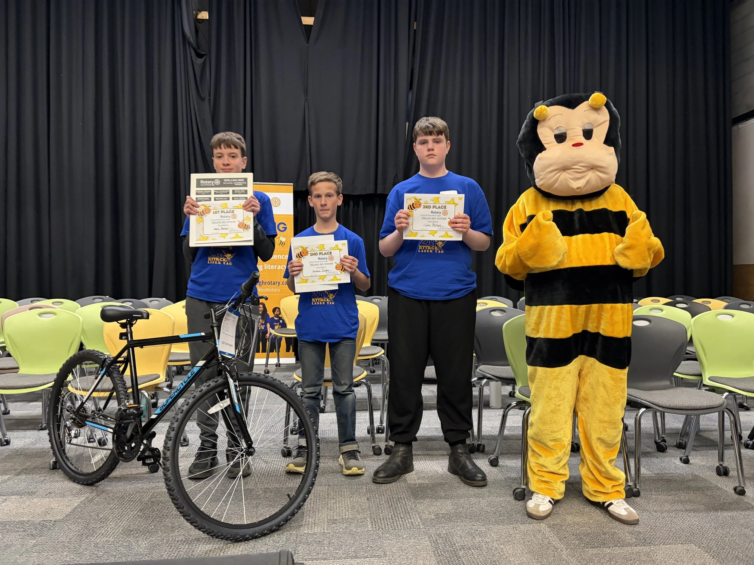Elementary School Students Shine at Rotary Club of Peterborough’s 12th Annual Spelling Bee