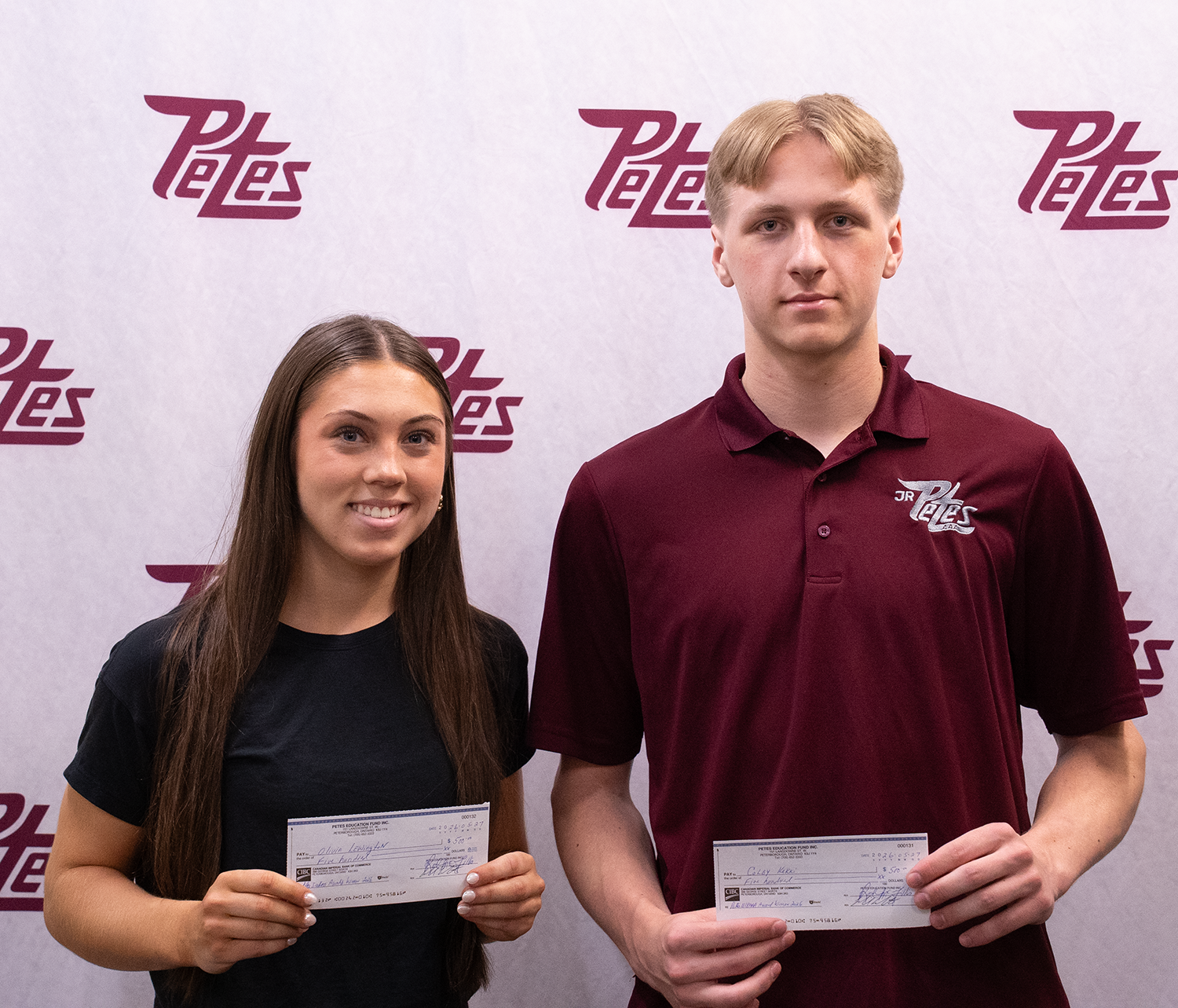 Two Crestwood Students Receive Peterborough Petes Education Fund Scholarships