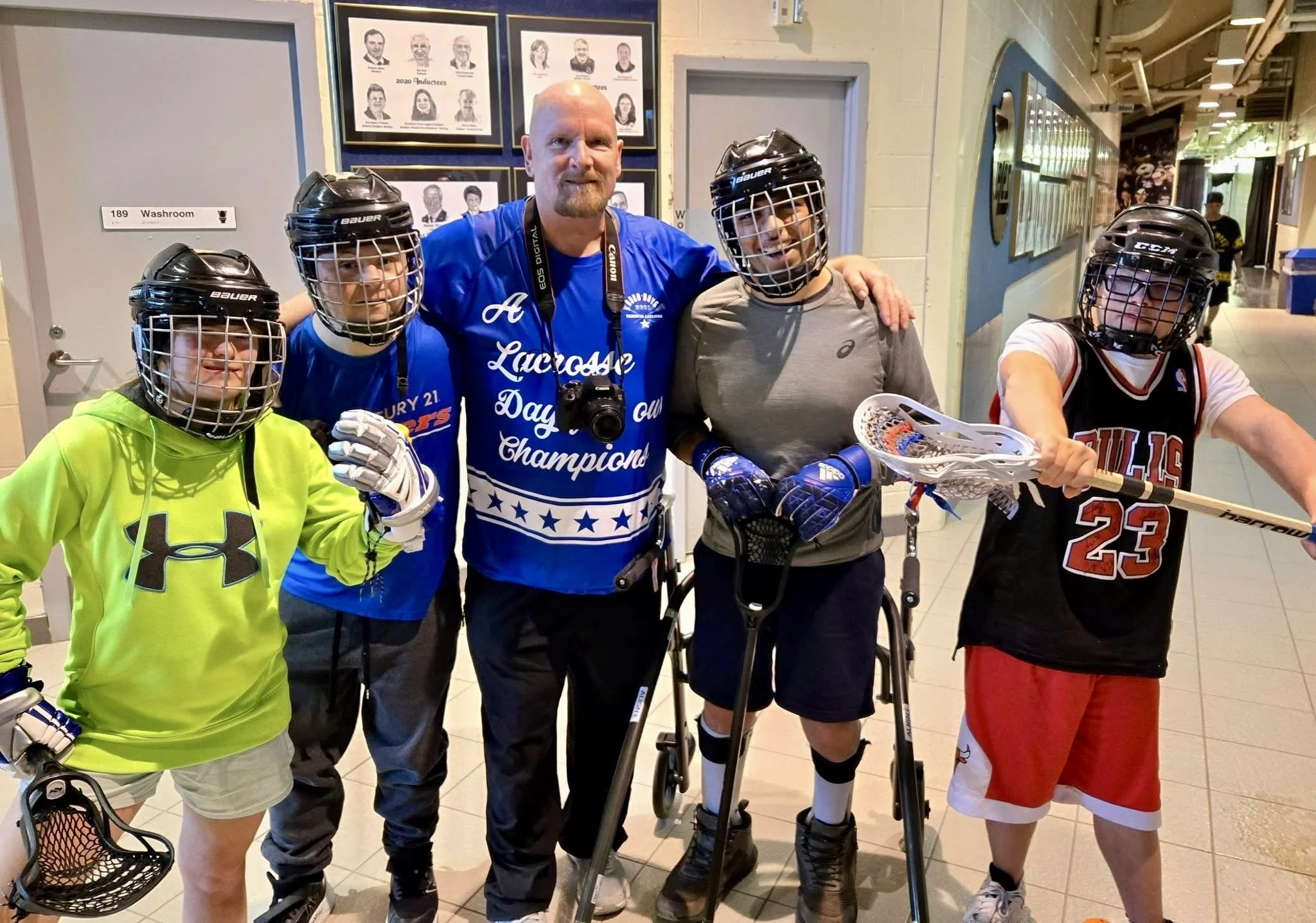 Champions Celebrate Champions During Special Day of Lacrosse in Peterborough