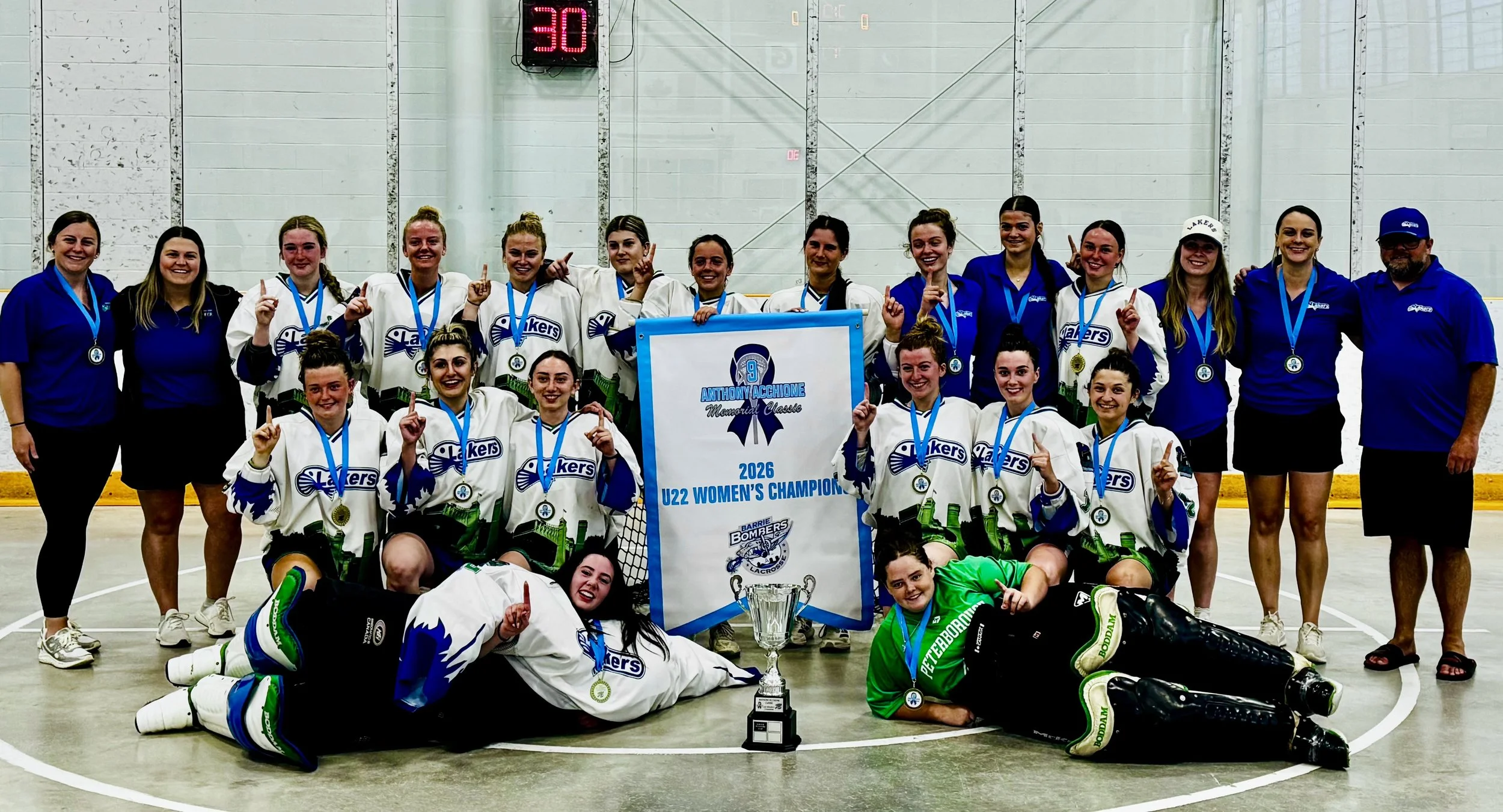 Perfect Weekend Ends With Tournament Title for Peterborough Lakers U22 Girls