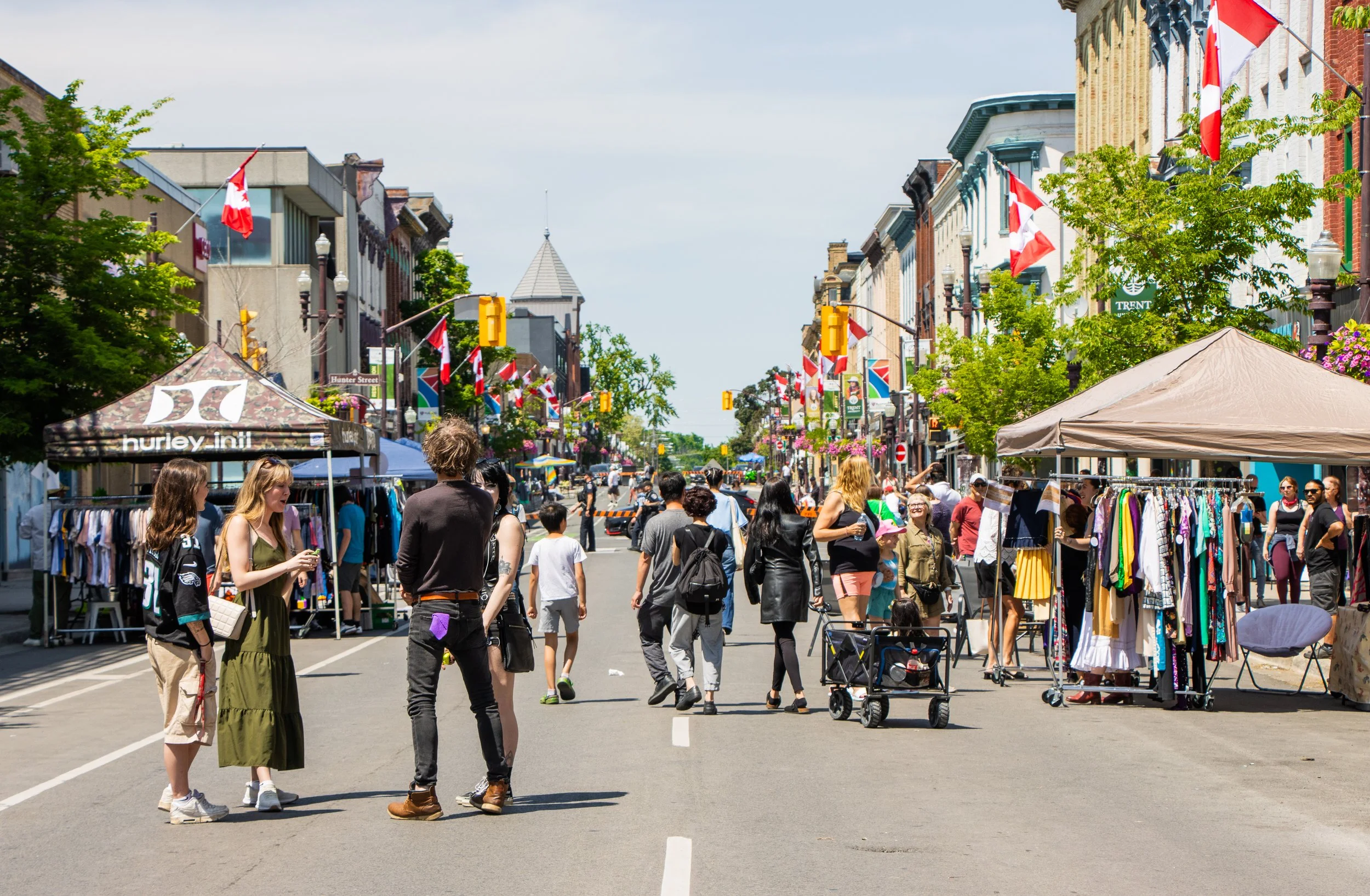 Peterborough Downtown Business Improvement Area Four Dates For This Year's Second Saturday Sidewalk Sales