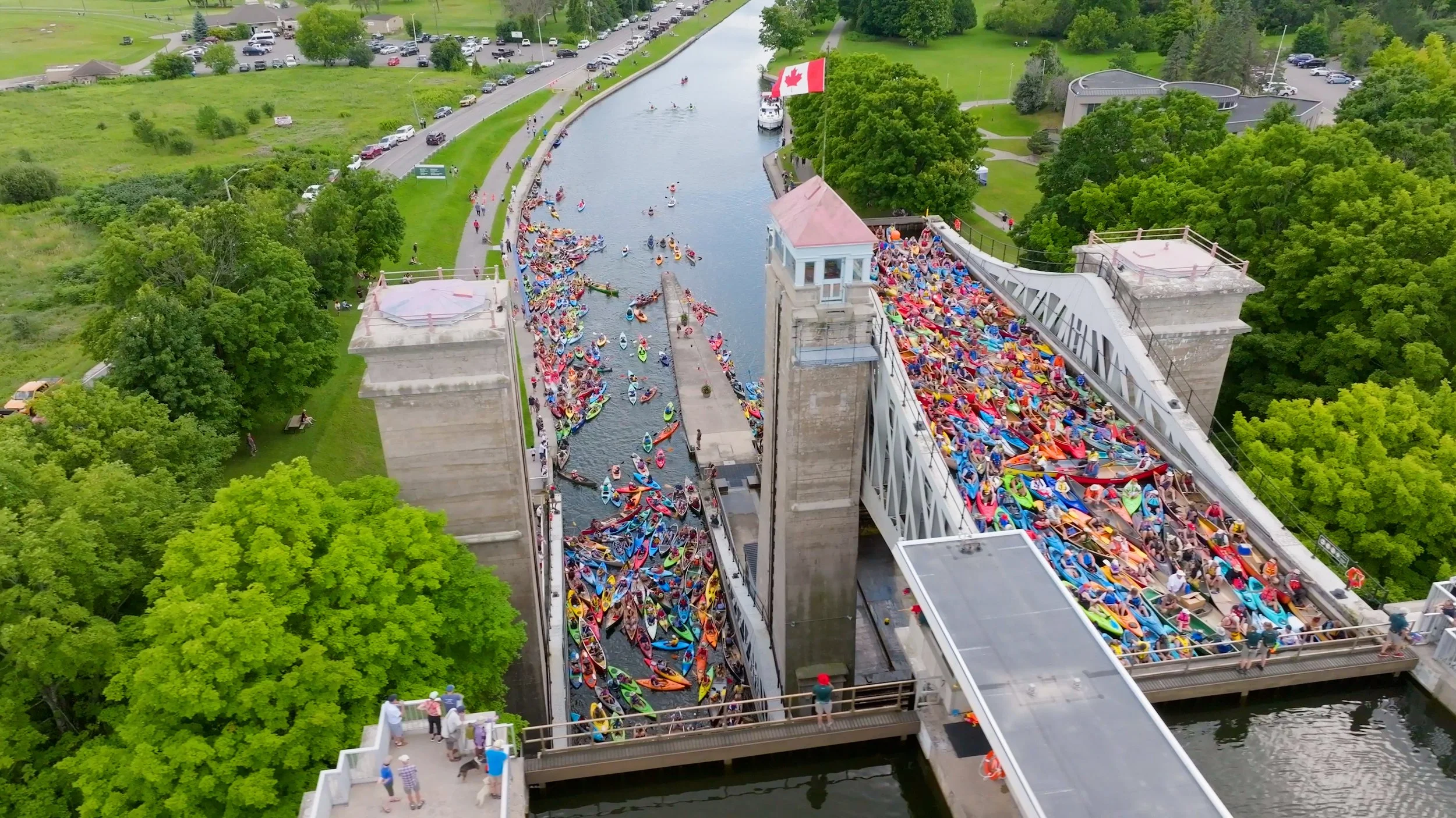 Hundreds of Paddlers Set to Take Over Peterborough Lift Lock