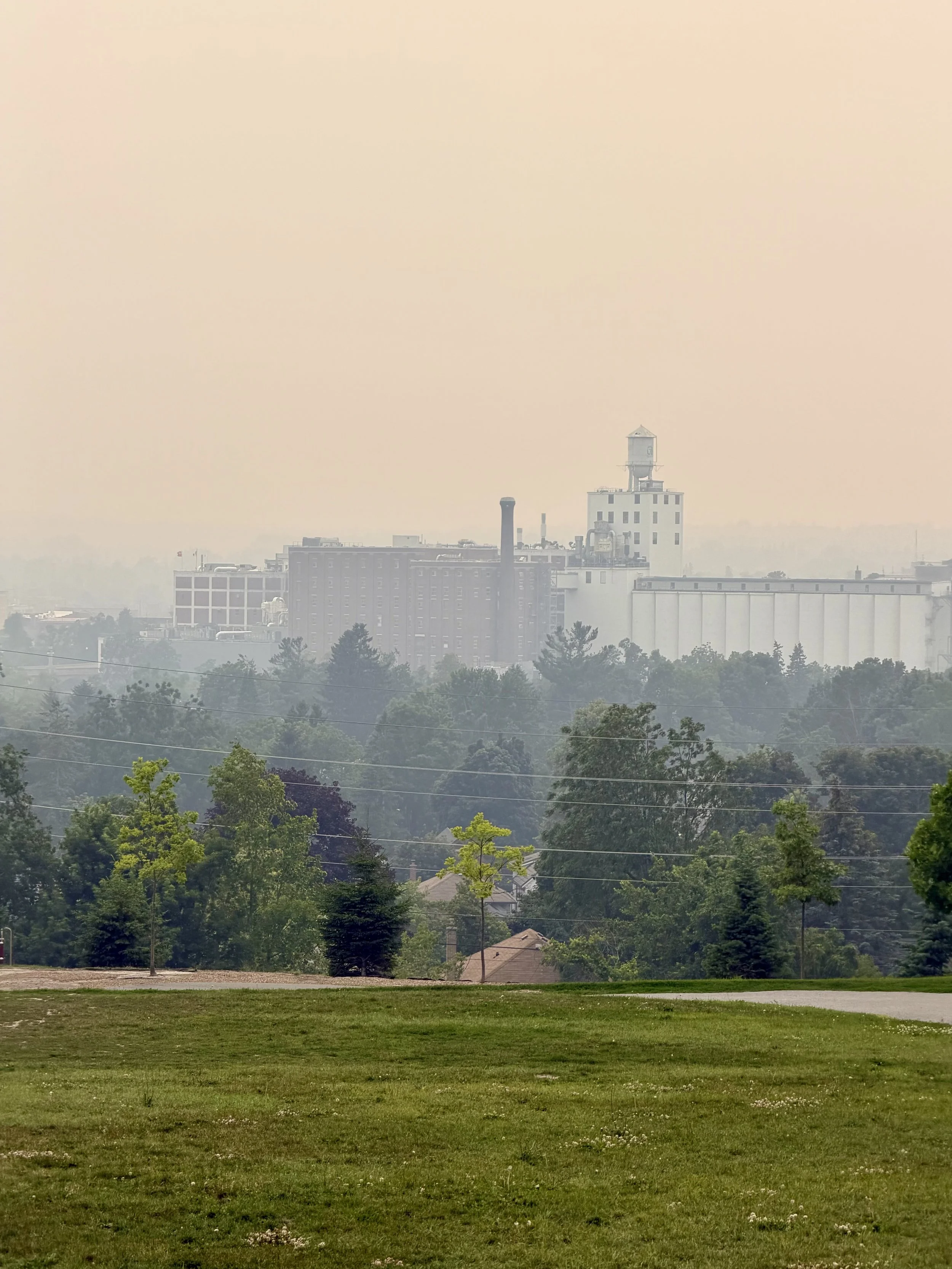 Why Peterborough Smells Like Smoke Outside