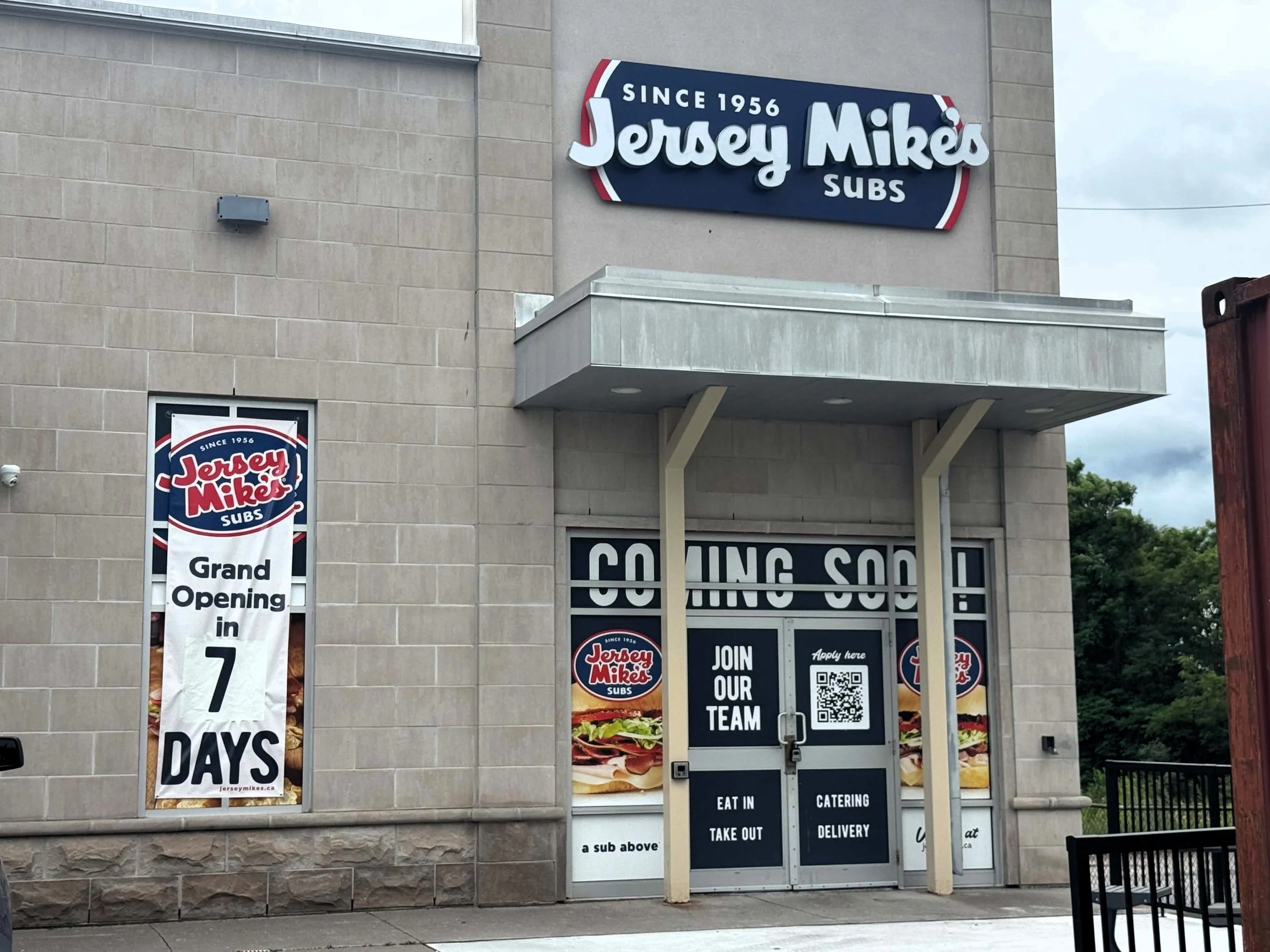 Jersey Mike's Subs Grand Opening In Peterborough Taking Place On July 29
