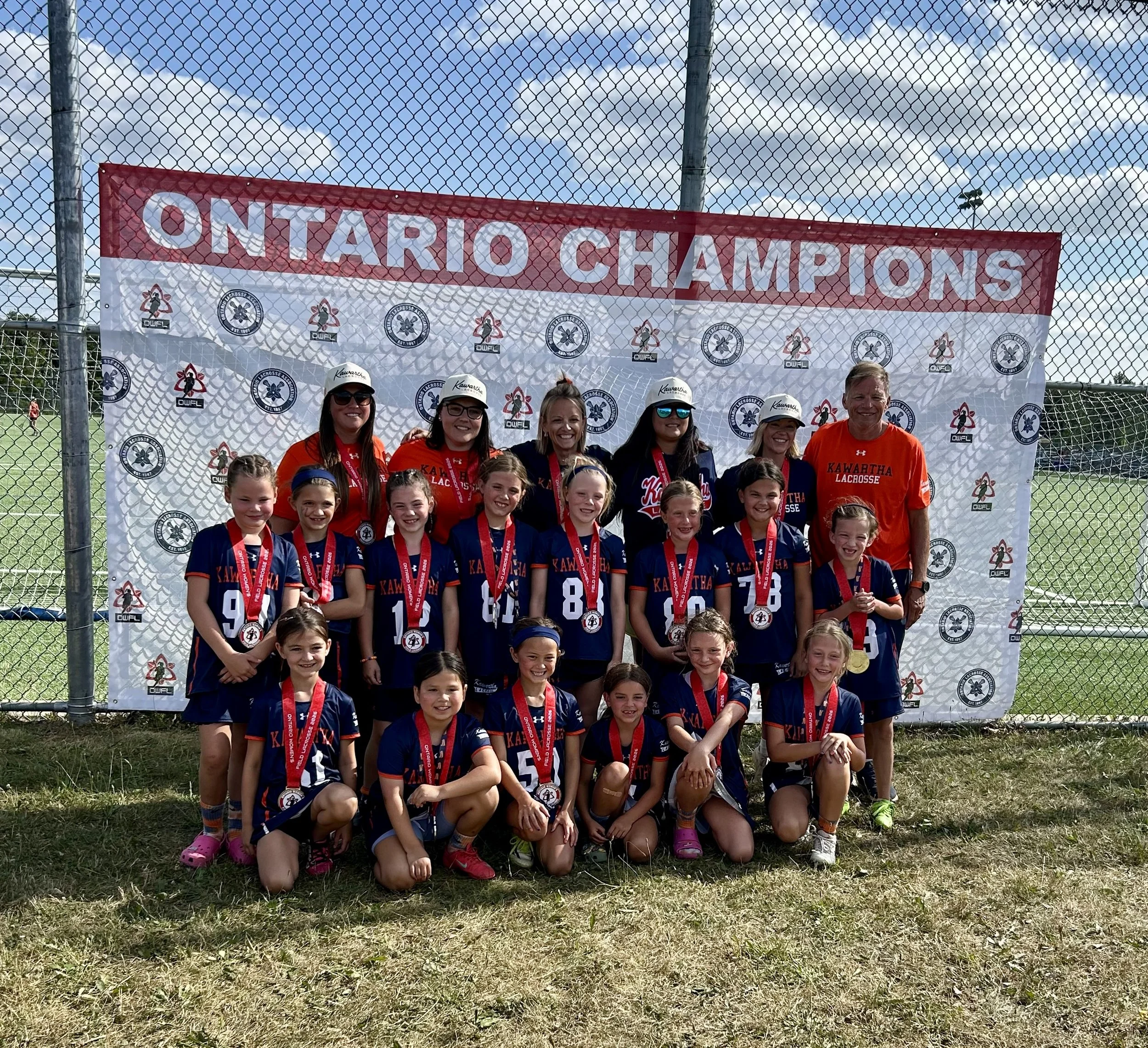 More Hardware for Kawartha Lacrosse with U9 1 Team Capturing Silver at OWFL Provincials