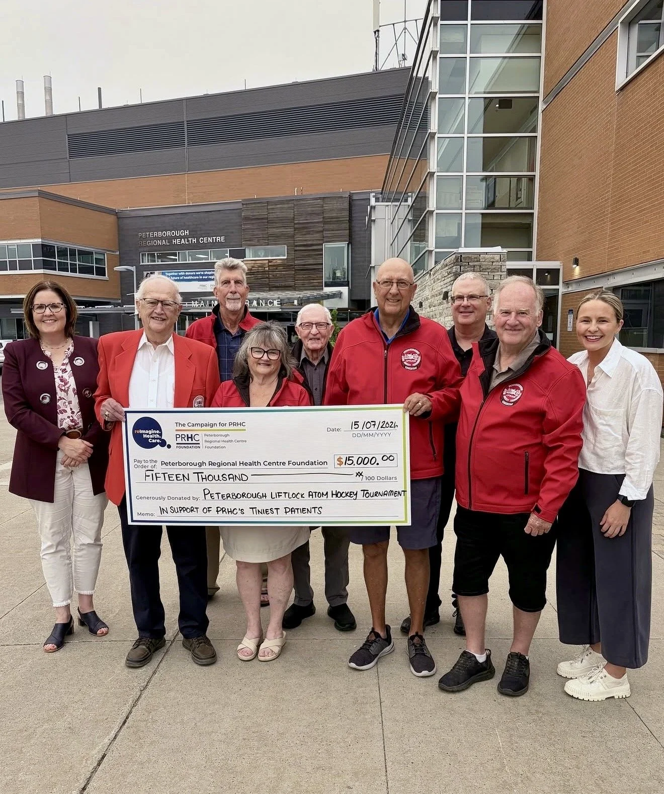 Peterborough Liftlock Hockey Tournament Legacy Lives On with PRHC Donation