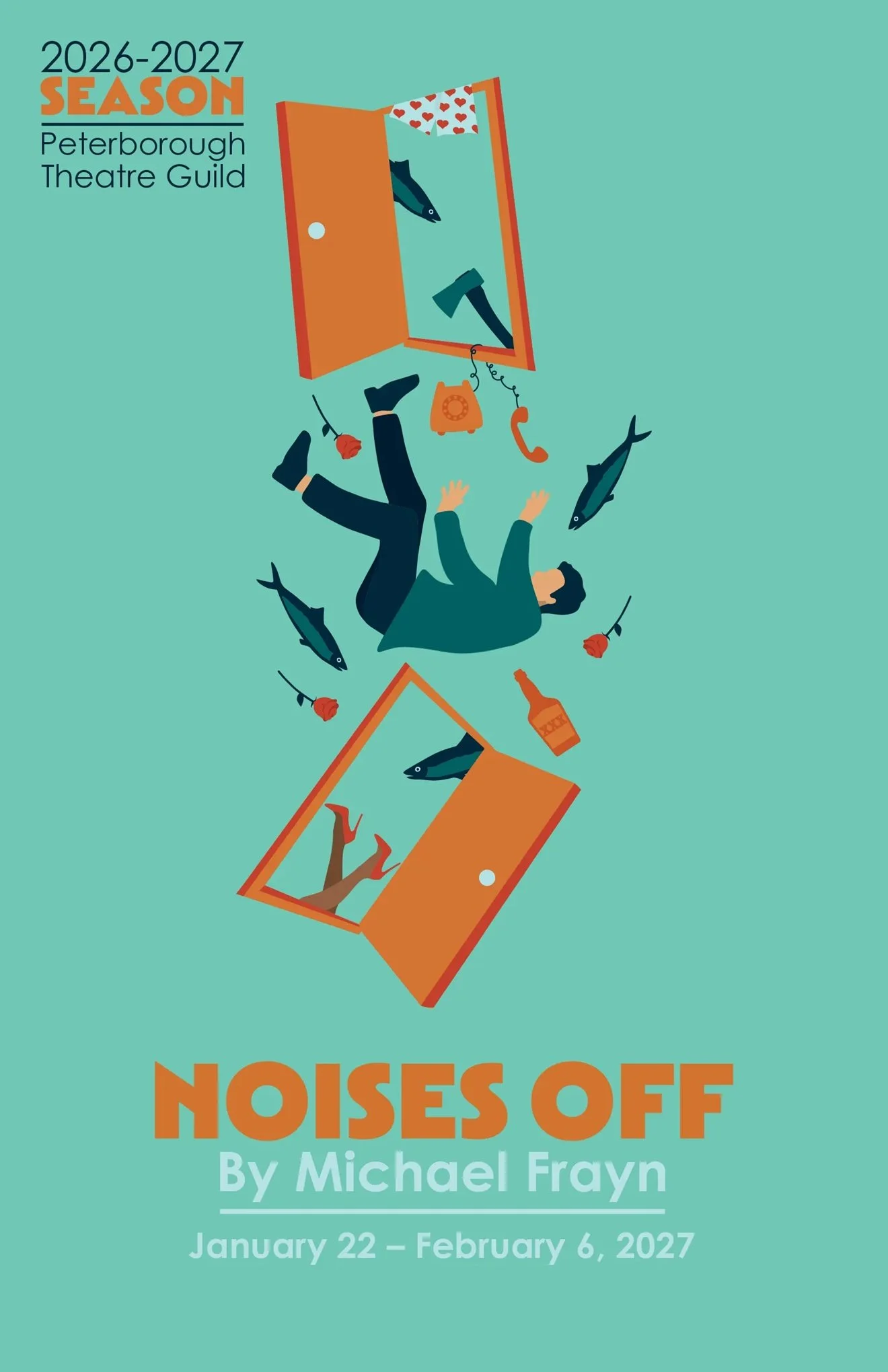 Peterborough Theatre Guild Holding Auditions for Classic Comedy Noises Off