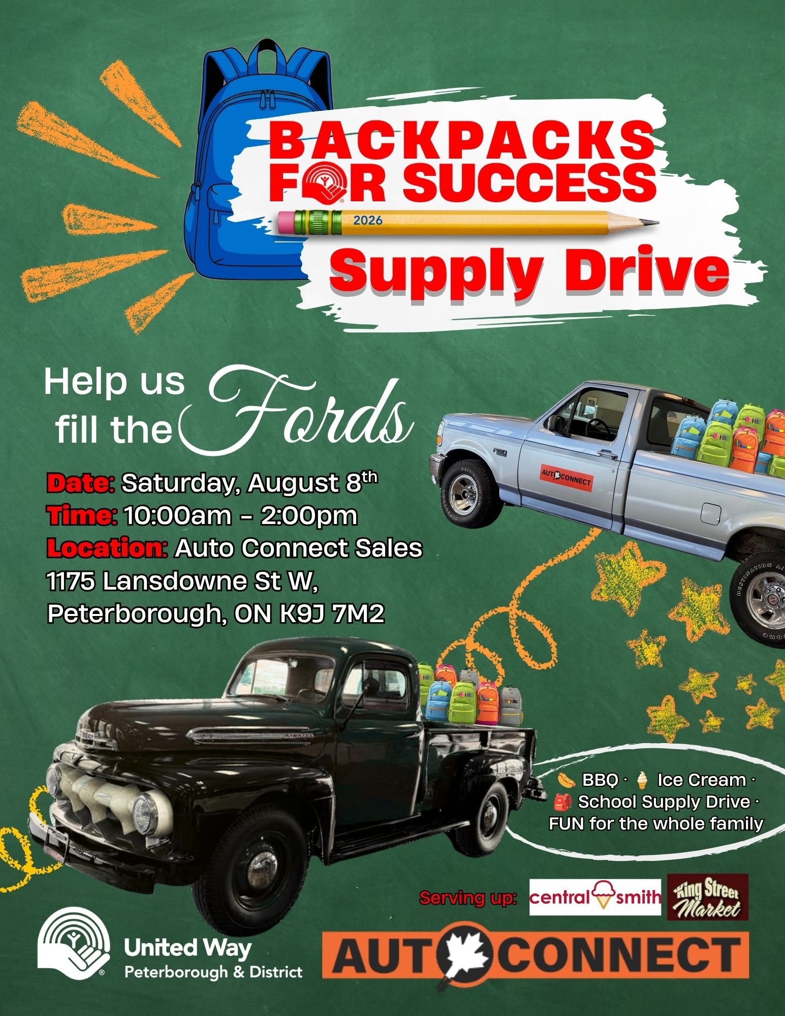 Help United Way Peterborough &amp; District 'Fill the Fords!'