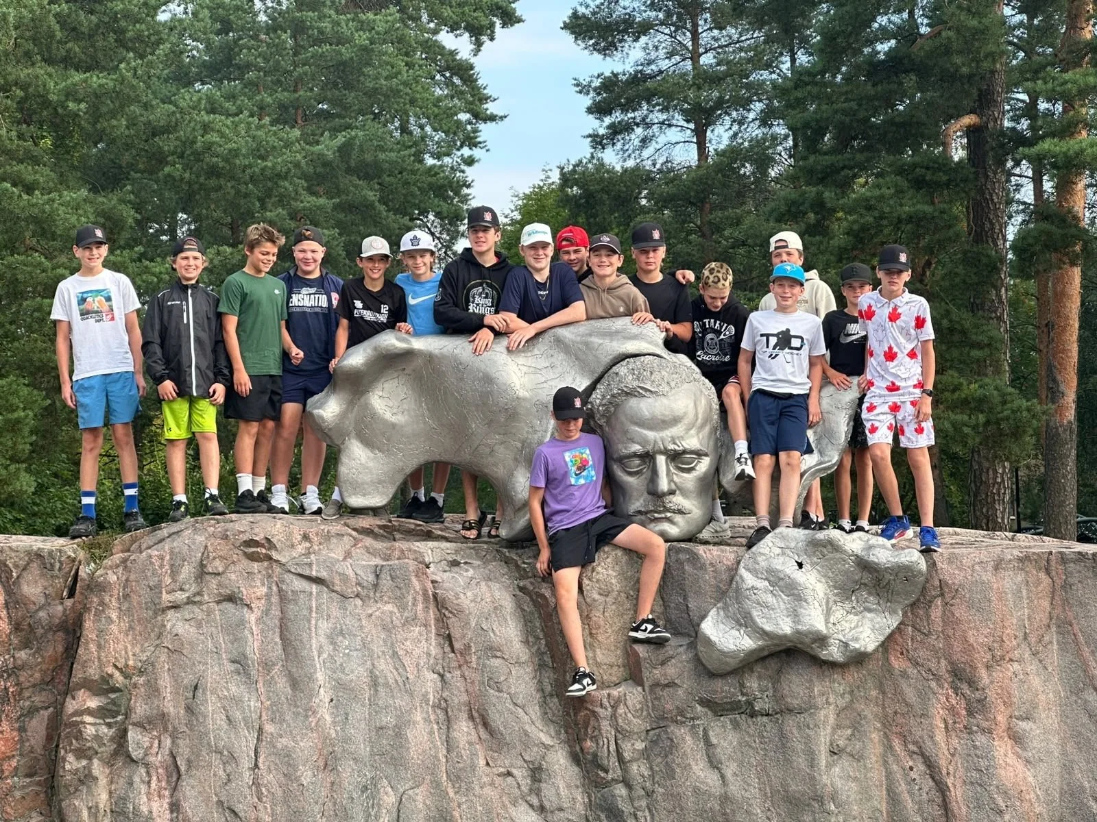 Local Hockey Families Take Their Game to Europe for an Unforgettable Adventure