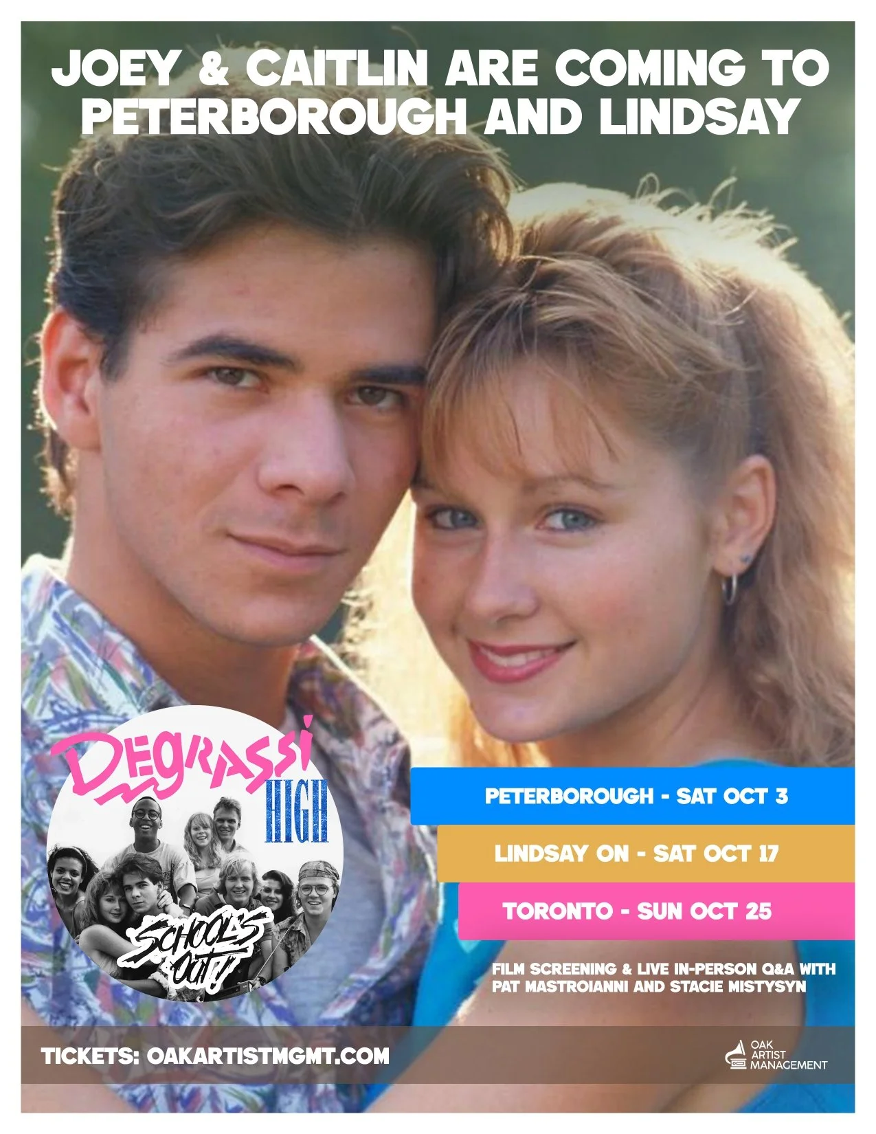 Degrassi High and Degrassi: The Next Generation! Peterborough