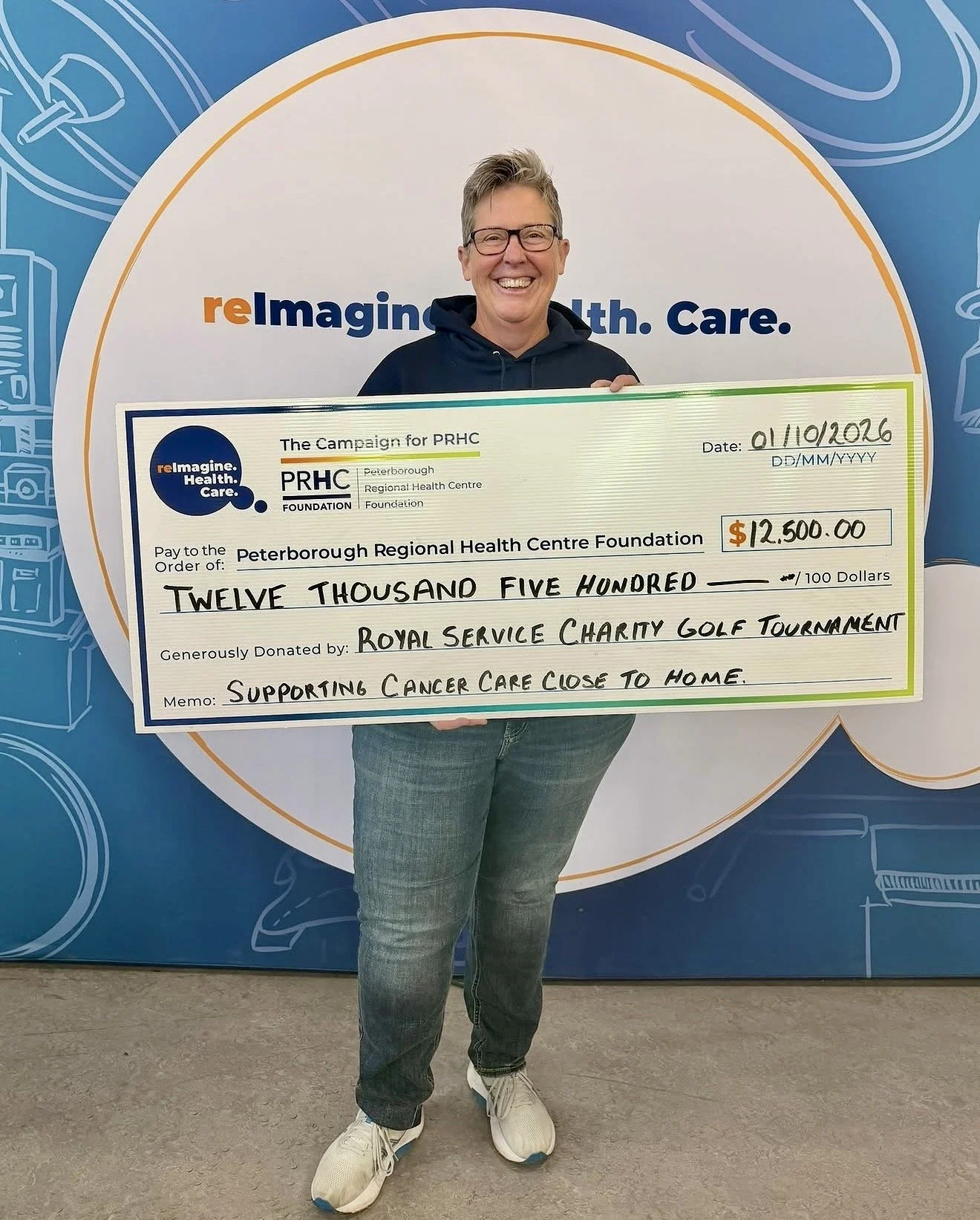 $12,500 Raised for Cancer Care at PRHC Through Charity Golf Tournament