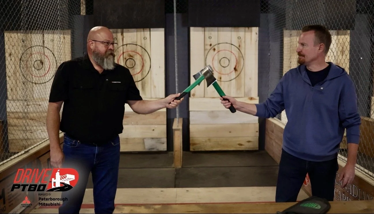 New Episode of Drive PTBO Takes Aim With Hatchets, Knives and Darts