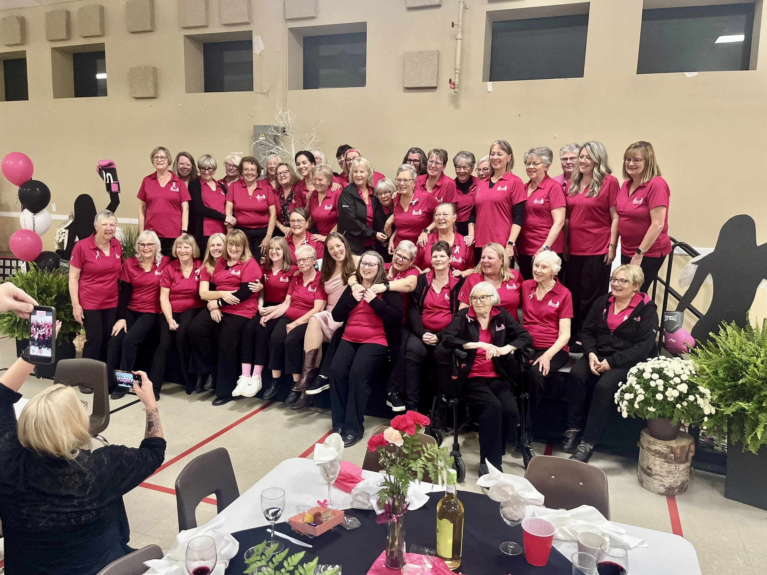Dragon Flies Donate $7,500 to Improve Breast Cancer Care at Ross Memorial Hospital