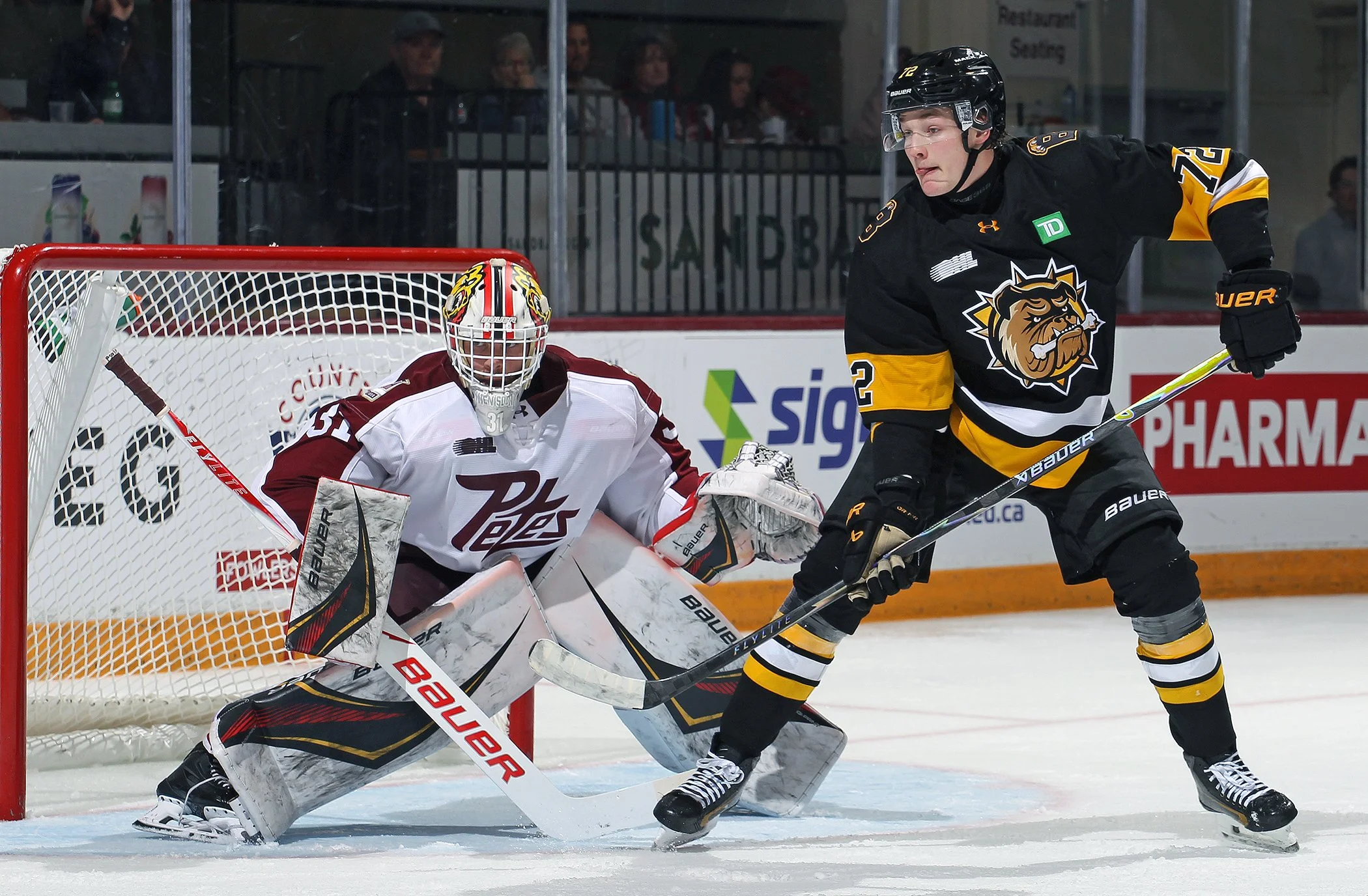 Petes Take Down Eastern Conference-Leading Bulldogs Despite Third-Period Penalty Parade
