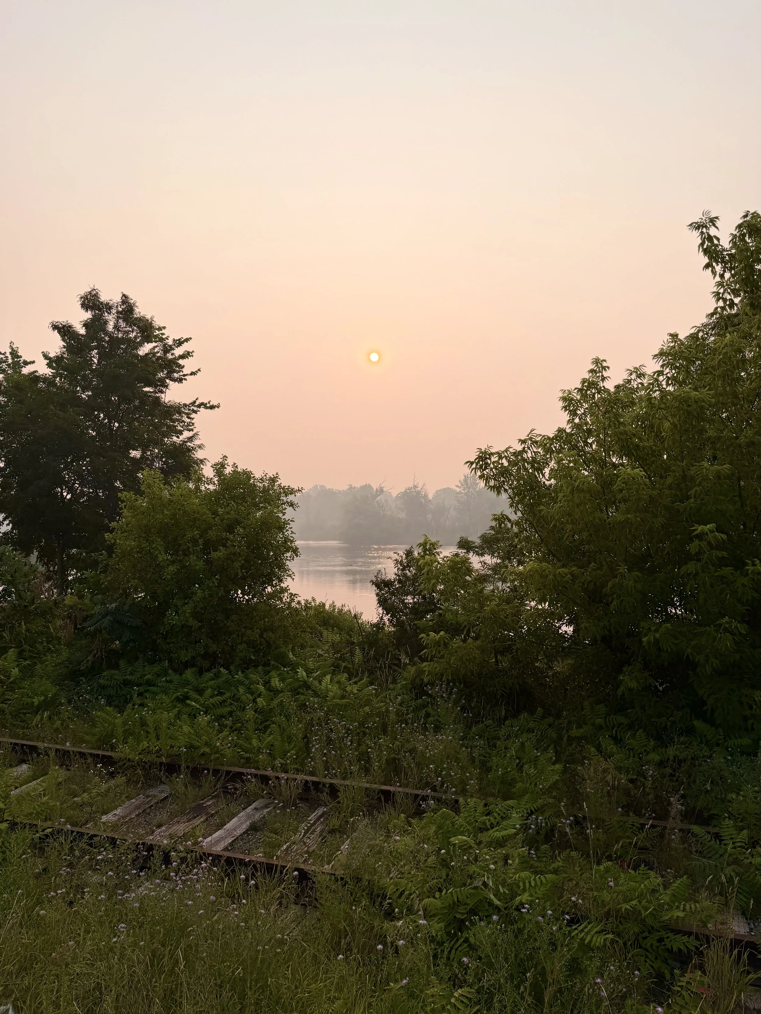 People who work outdoors are encouraged to take extra precautions during poor air quality conditions.