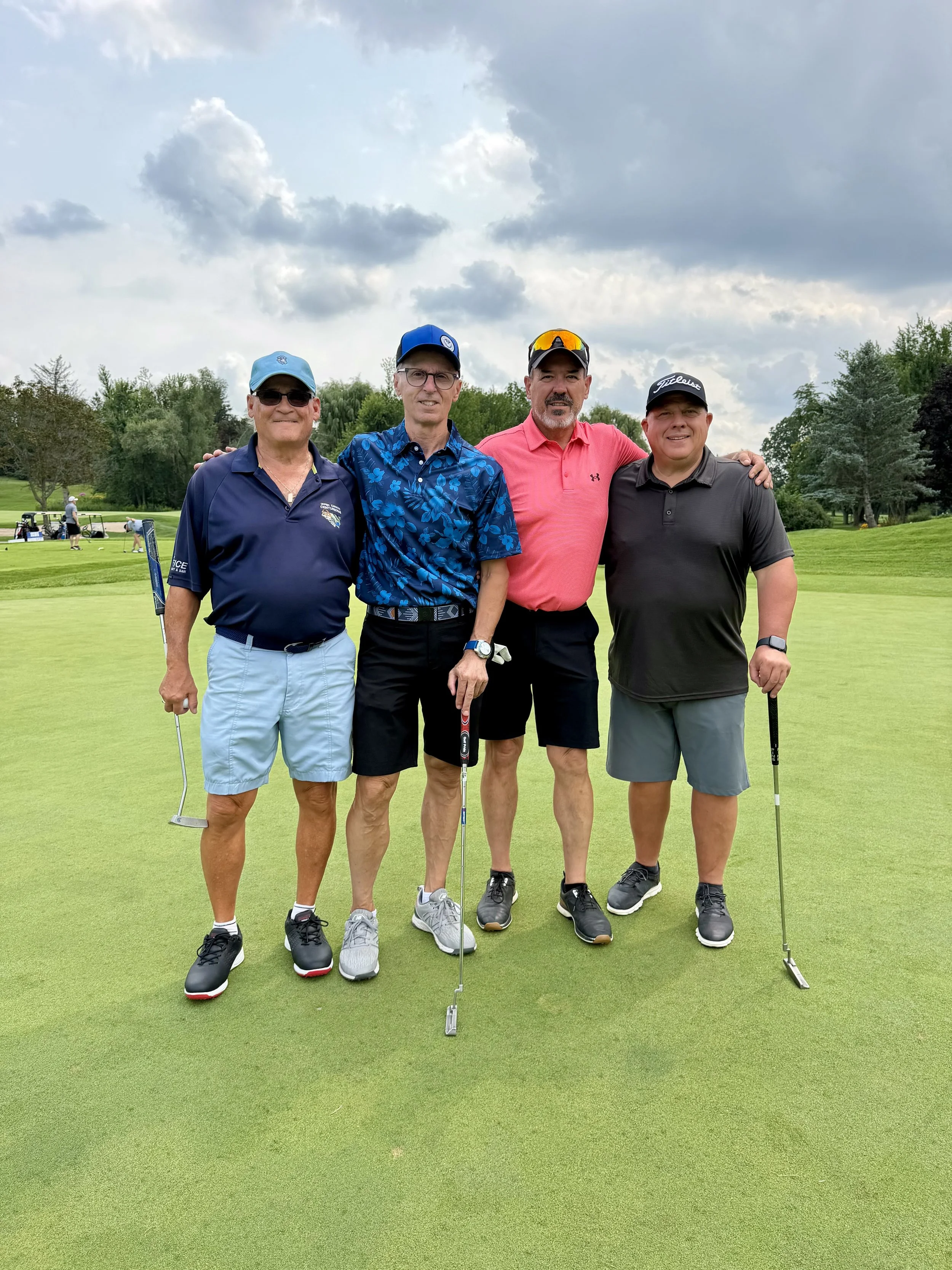 The Peterborough Golf and Country Club was filled with golfers and plenty of activity during Monday’s community golf tournament. (Photo by Scott Arnold)