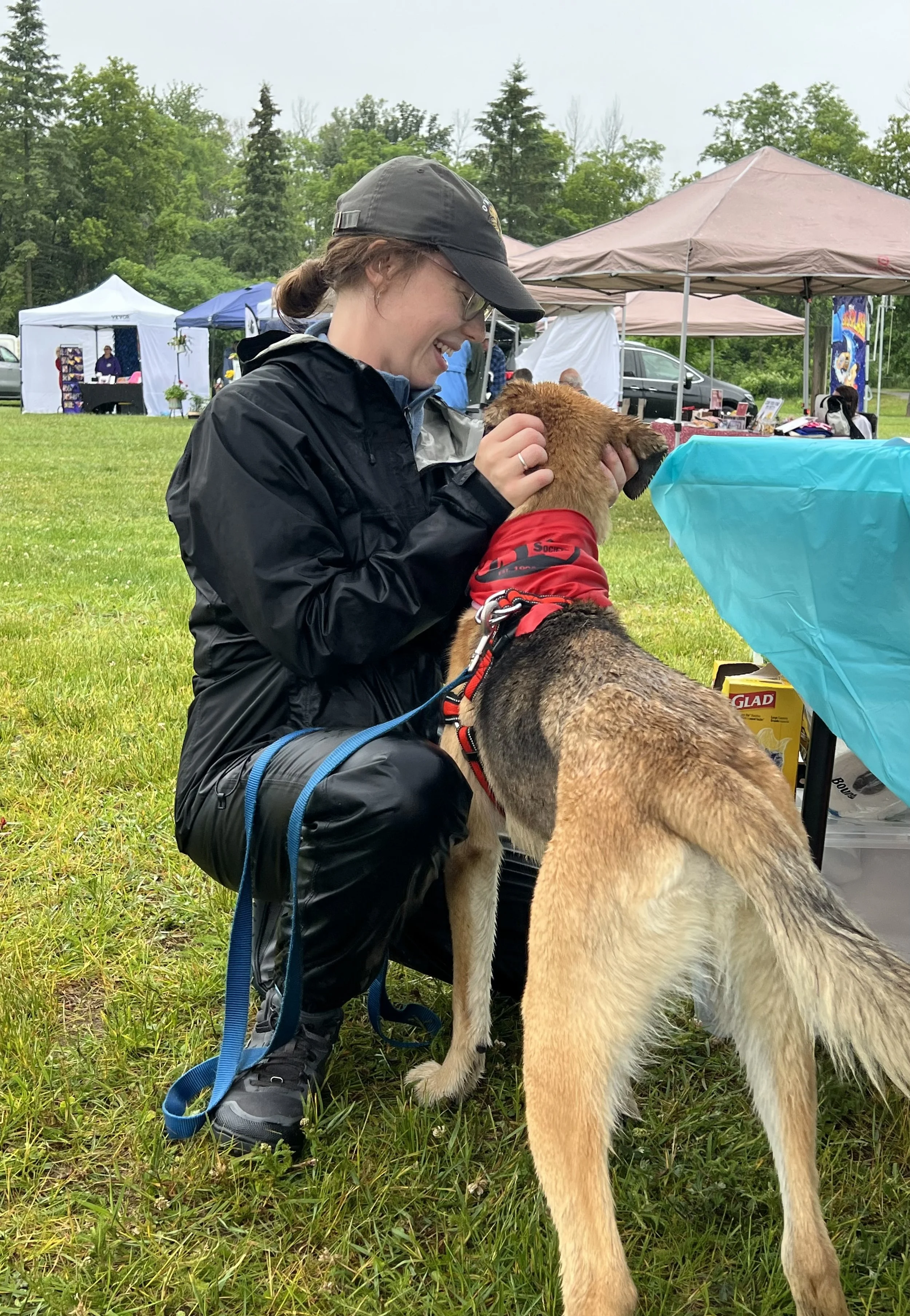 tons of funds raised for the lakefield animal welfare society during LAWS doggy dash