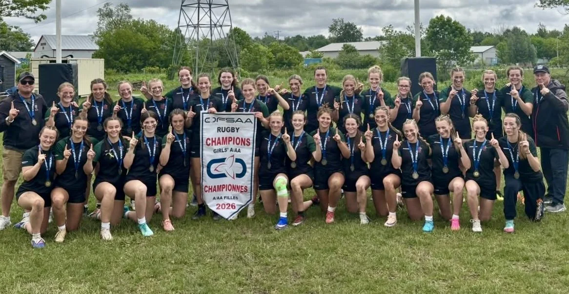 Peterborough's Holy Cross Hurricanes will OFSAA Rugby Gold in Stratford